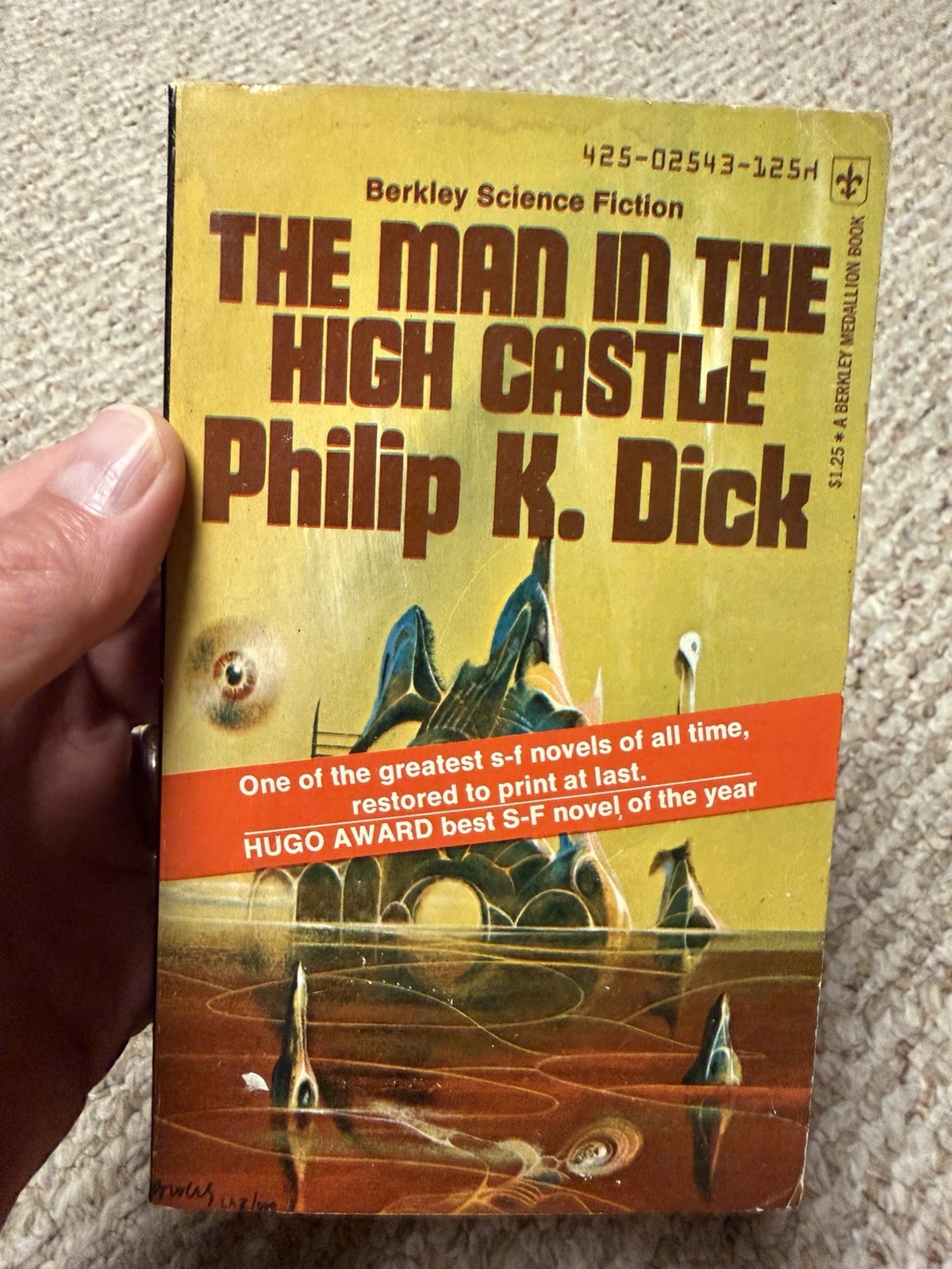 Philip K Dick 4 book lot UBIK Dell 1st Printing 1970 The Man Who Japed MORE