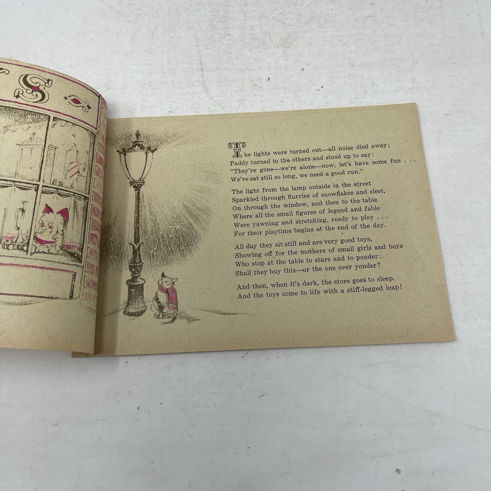 The Runaway Toys Evelyn Hart Hilary Knight 1964 Staple Spine Pull-Out Storybook