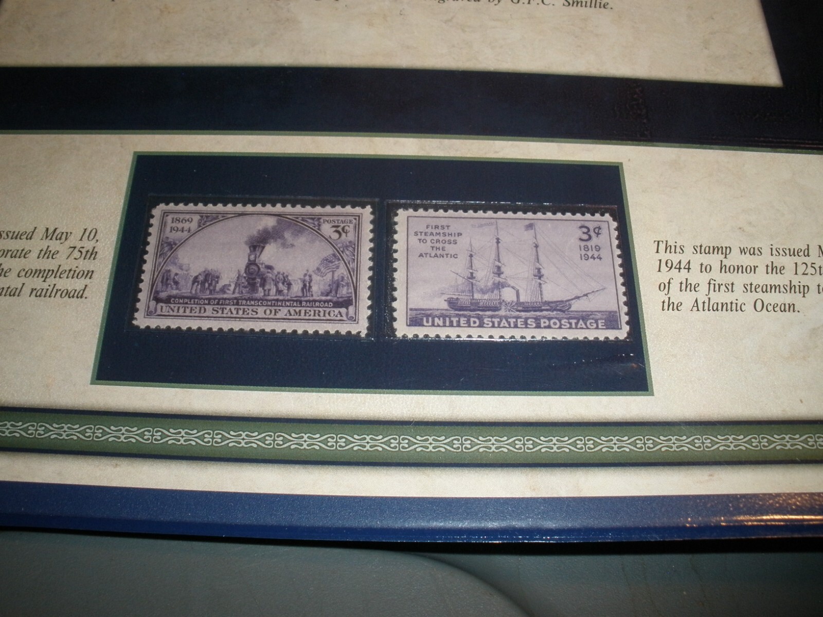 PCS Stamps & Coins Last Large Size Federal Reserve Notes Display Album NO MONEY