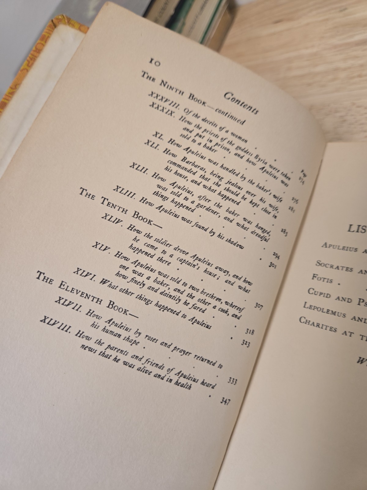 1924 Vintage Book: The Golden Ass Of Lucius Apuleius Hogarth Press