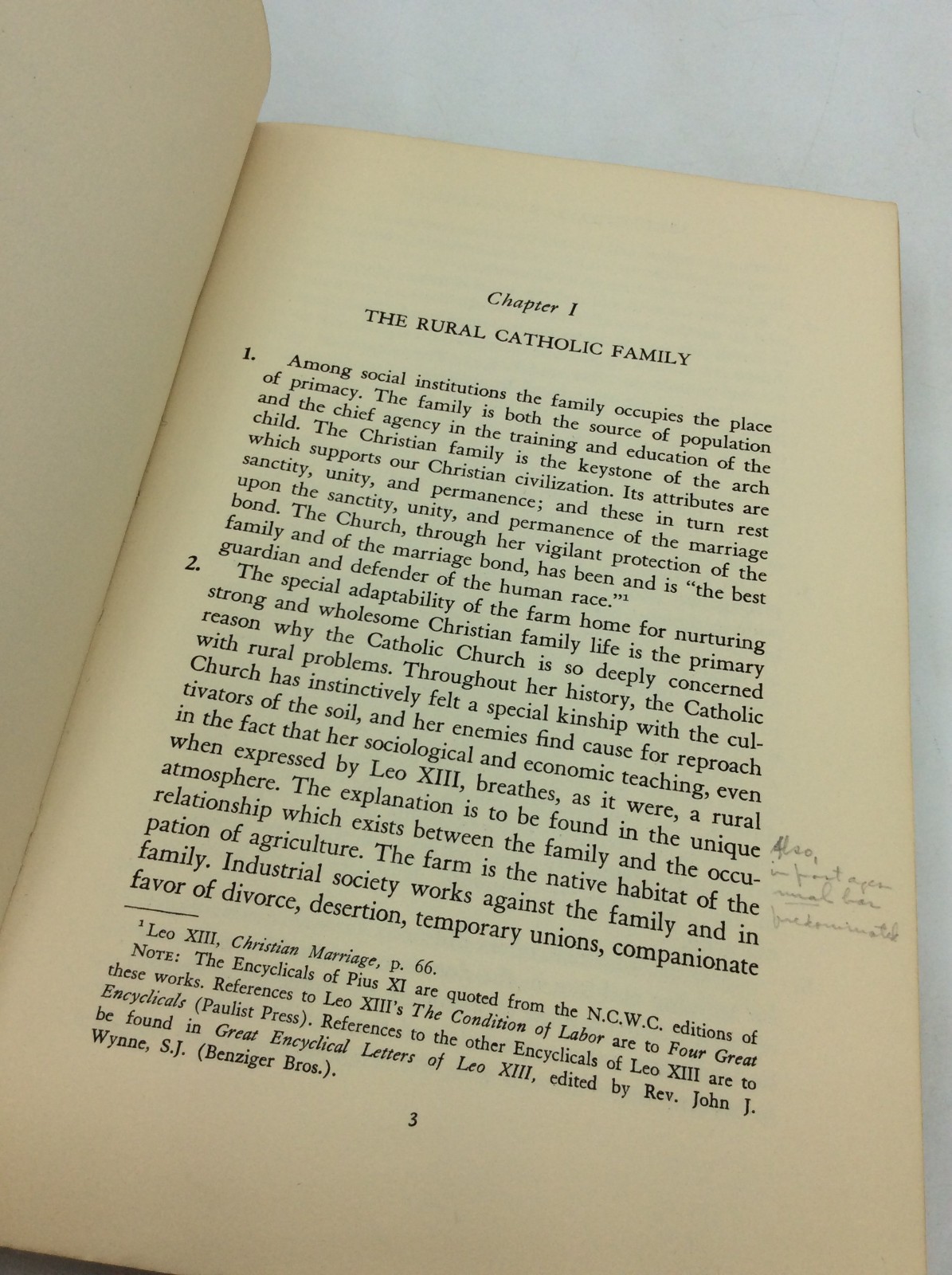 MANIFESTO ON RURAL LIFE – 1939 1st ed – Catholic social justice
