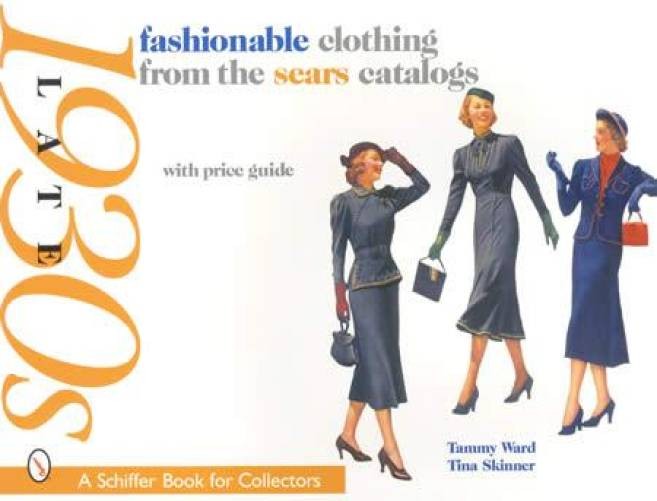 1930s Sears Catalog Reprint Collector ID Guide Ladies Vintage Fashions Dress Etc