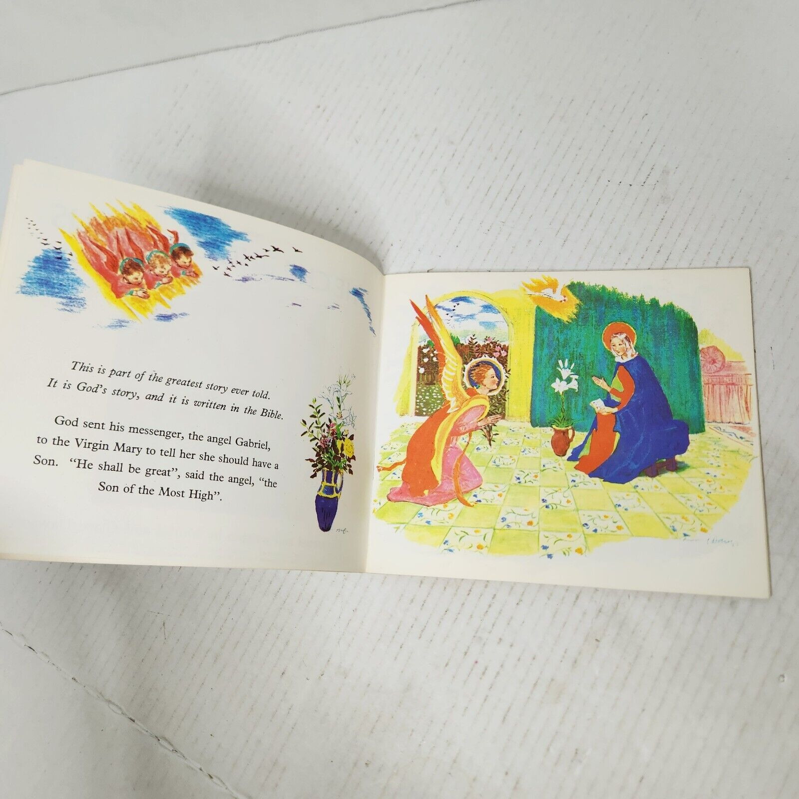 The Childhood of Jesus Muriel & Clare Dawson VTG Religious Children’s Paperback