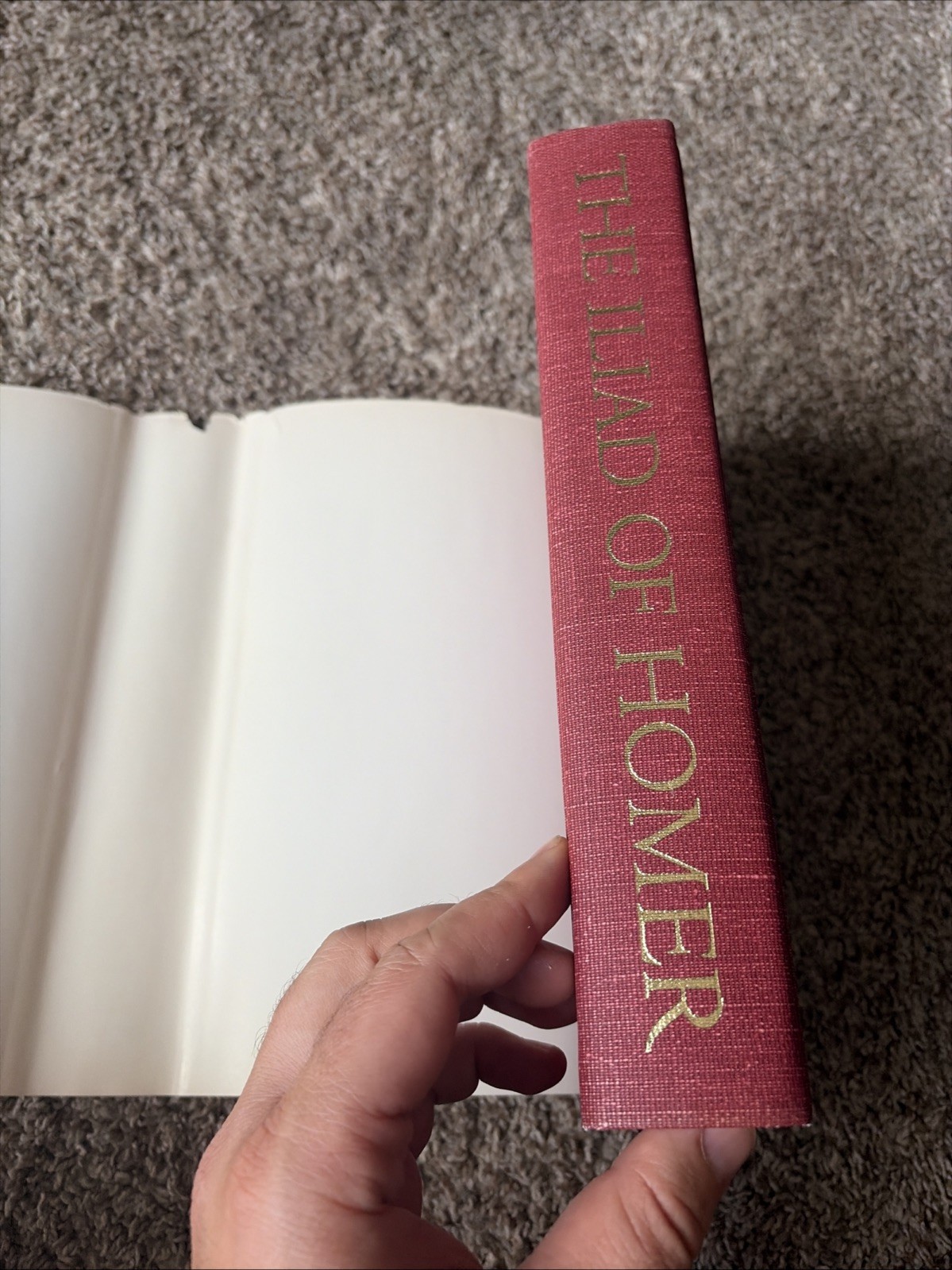 The Iliad of Homer 1962 By Richmond Lattimore Drawings By Leonard Baskin