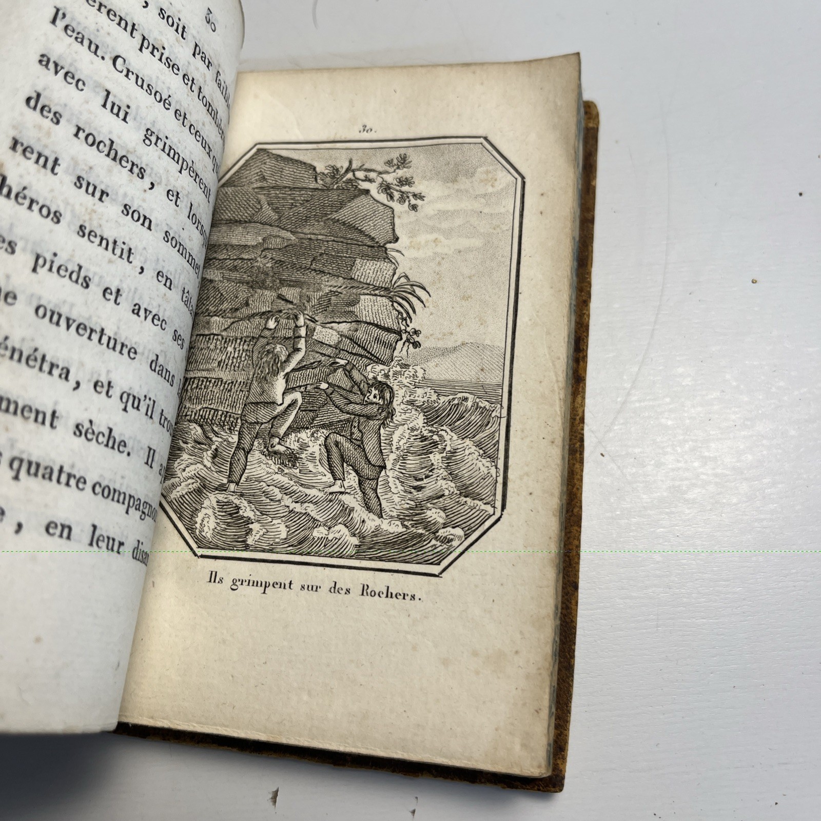 1823 Crusoé Ambrose French Robinsonade Illustrated Book Alexis Eymery Paris