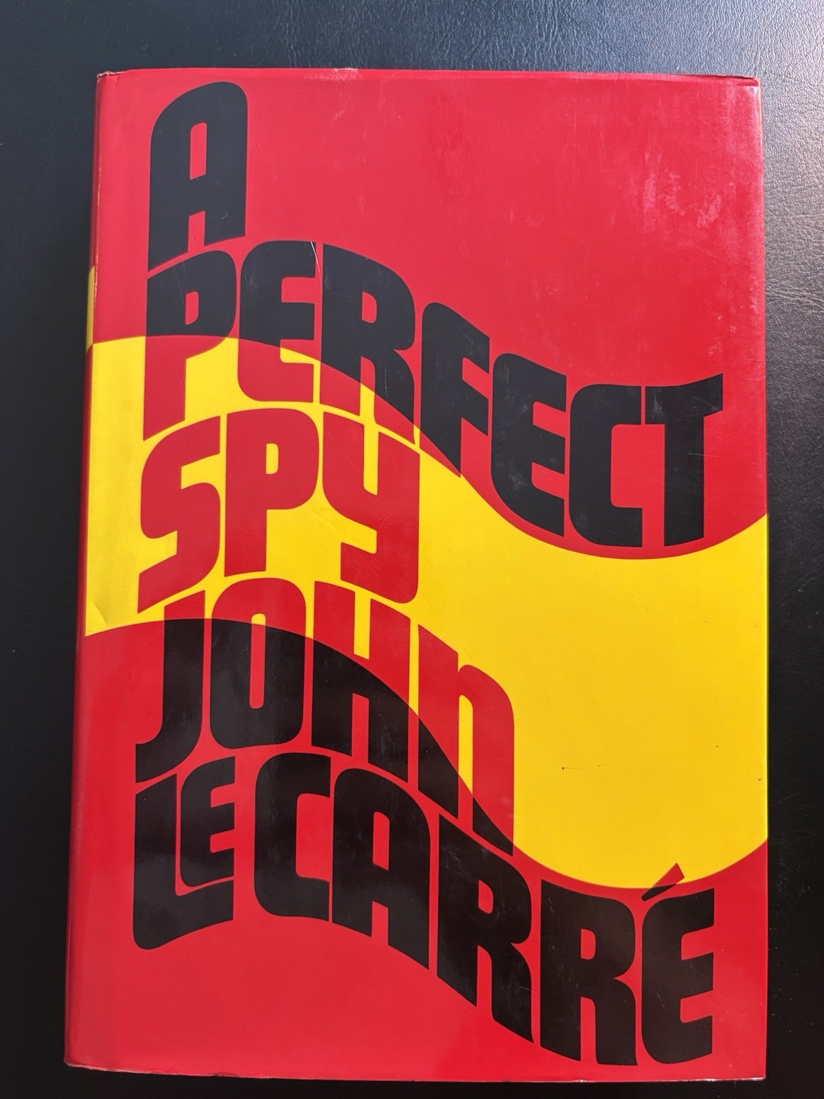 A Perfect Spy John le Carre 1986 Knopf Vintage First Edition HC DJ Spy Thriller