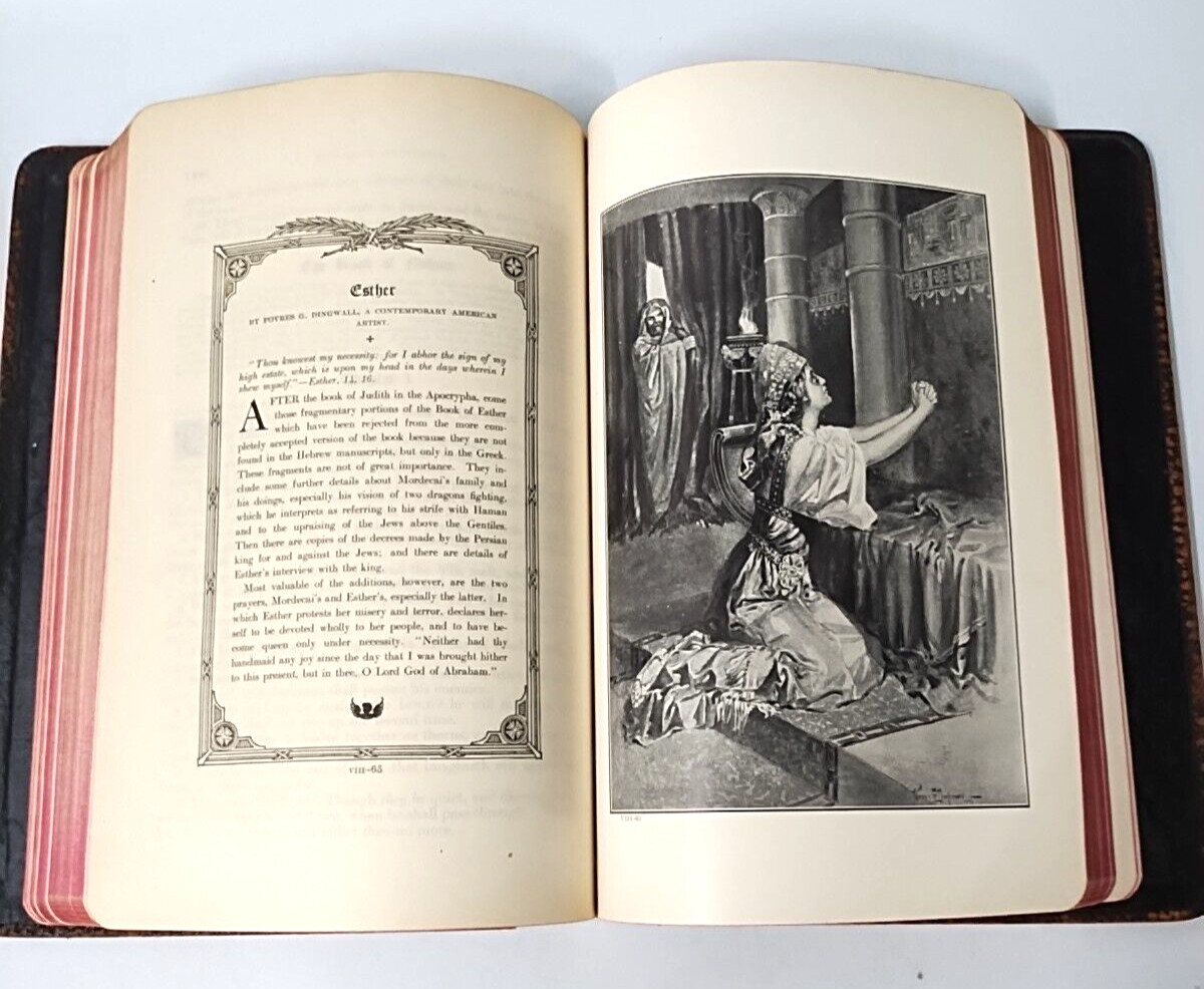 The Bible and its Story VIII Ezekiel to St. Matthew Antique 1910