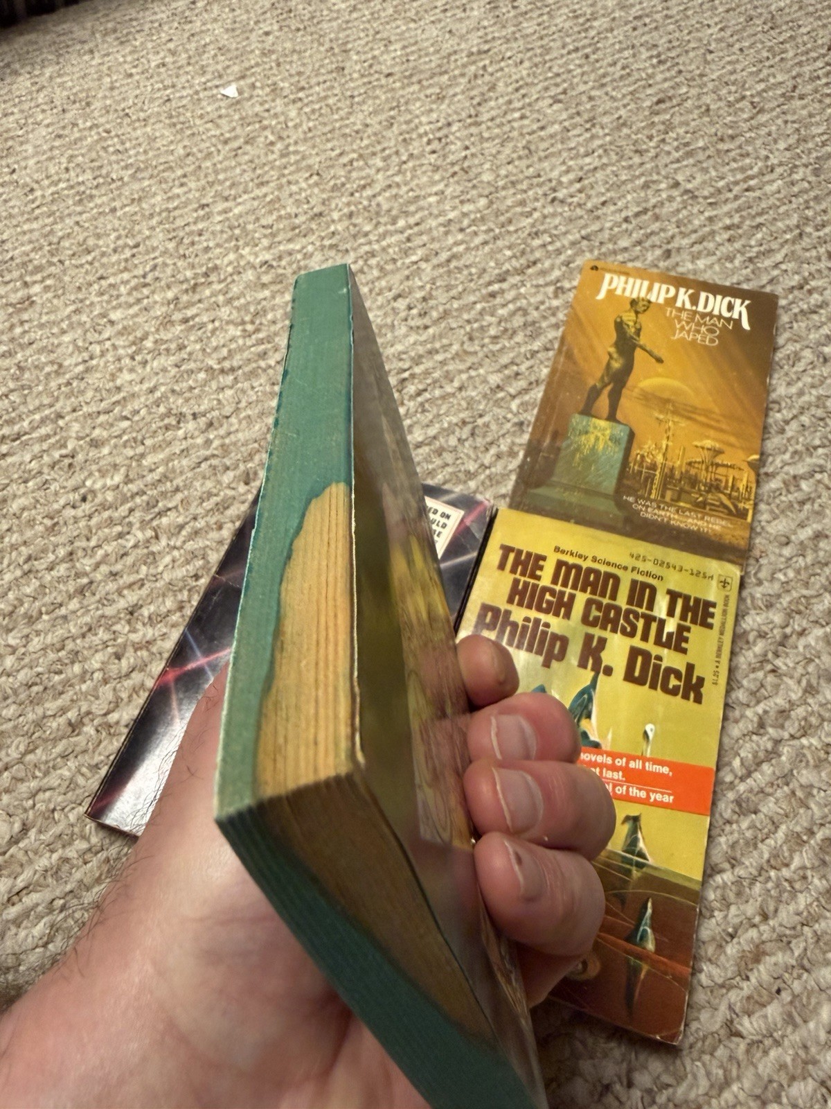 Philip K Dick 4 book lot UBIK Dell 1st Printing 1970 The Man Who Japed MORE