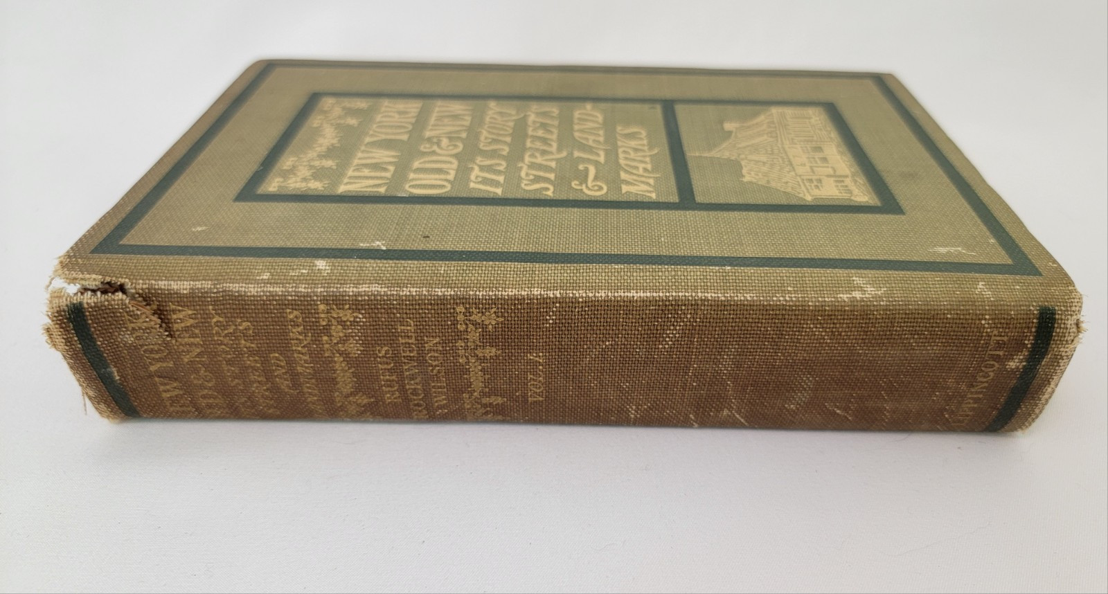 New York Old & New Its Story Streets & Landmarks Rufus Wilson Vol 1 of 2 1903 HC