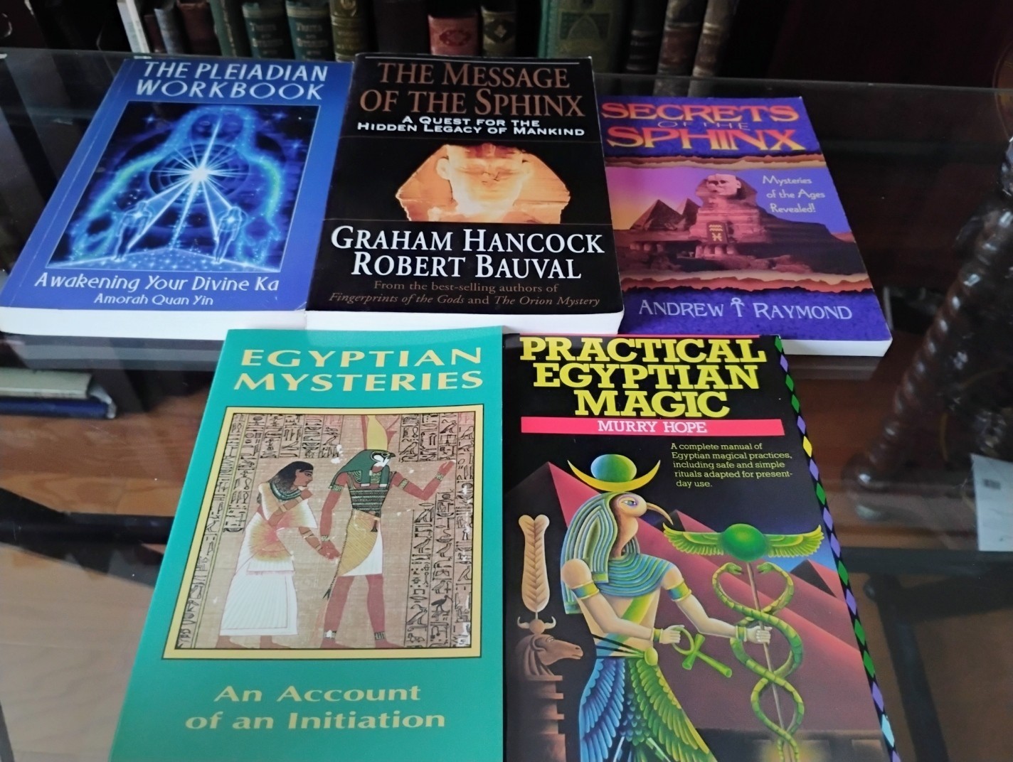 Egyptian Magic Occultism Lot Secrets of the Sphinx Message Pleiadian Workbook