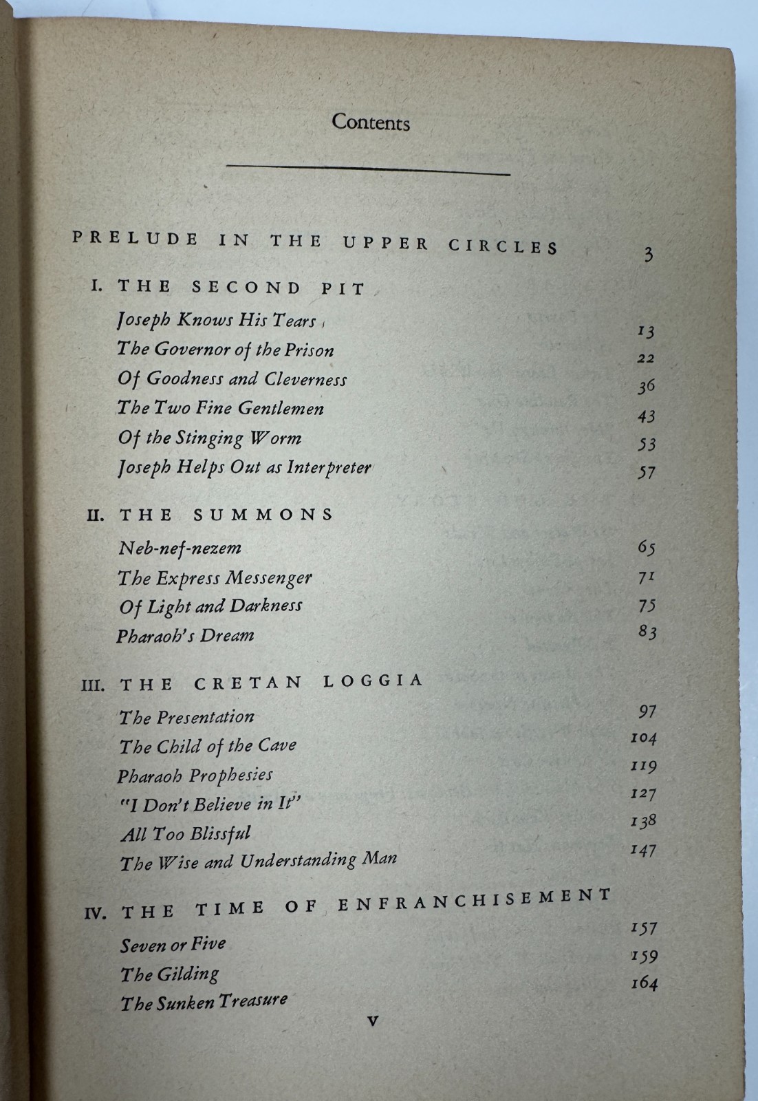 1944 Thomas Mann Joseph the Provider First Edition Alfred Knopf HC Nobel Prize