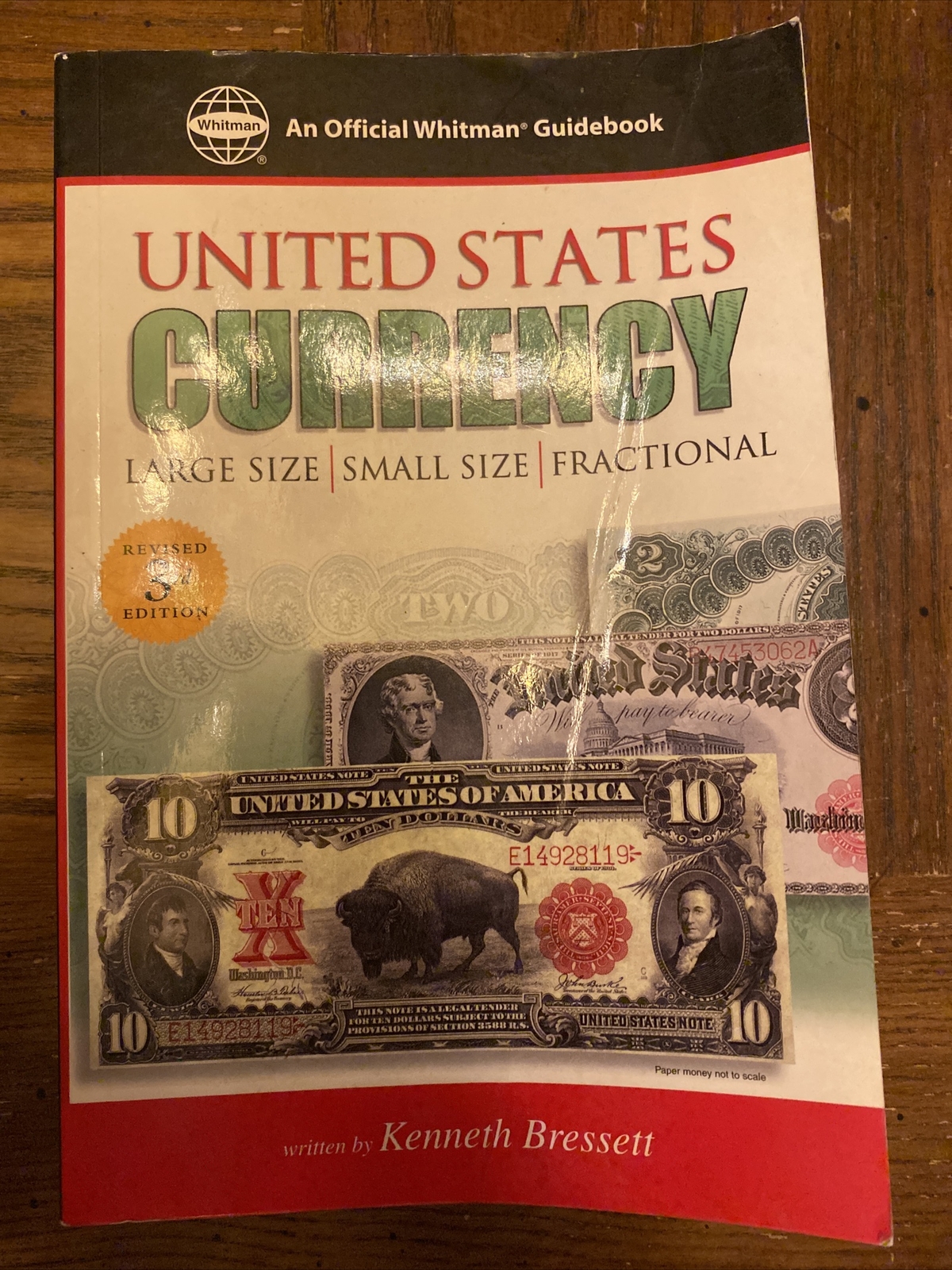 GUIDE BOOK OF UNITED STATES CURRENCY (OFFICIAL WHITMAN By Kenneth Bressett *NEW*