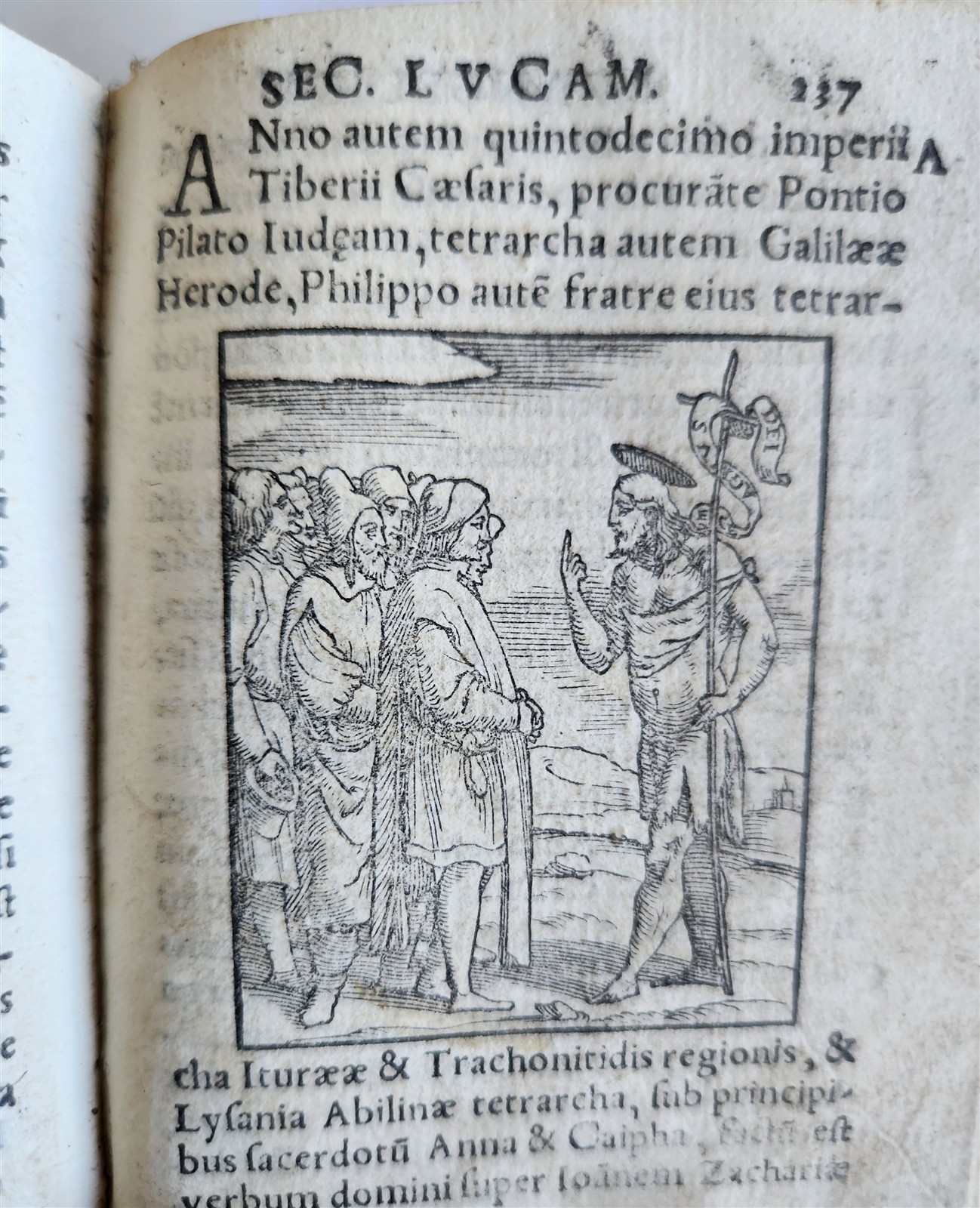 1548 BIBLE in LATIN ILLUSTRATED antique 16th CENTURY vellum TESTAMENTI NOUI