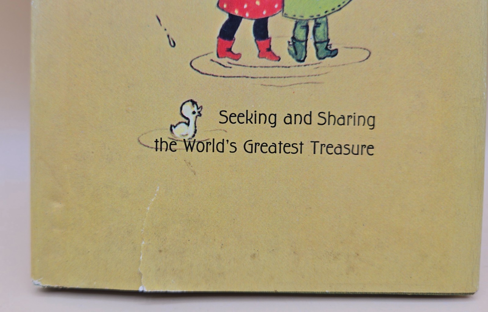 VINTAGE 1967 Hallmark THE GOLD FRIENDSHIP Mini Hardcover w/Dust Jacket, VGC