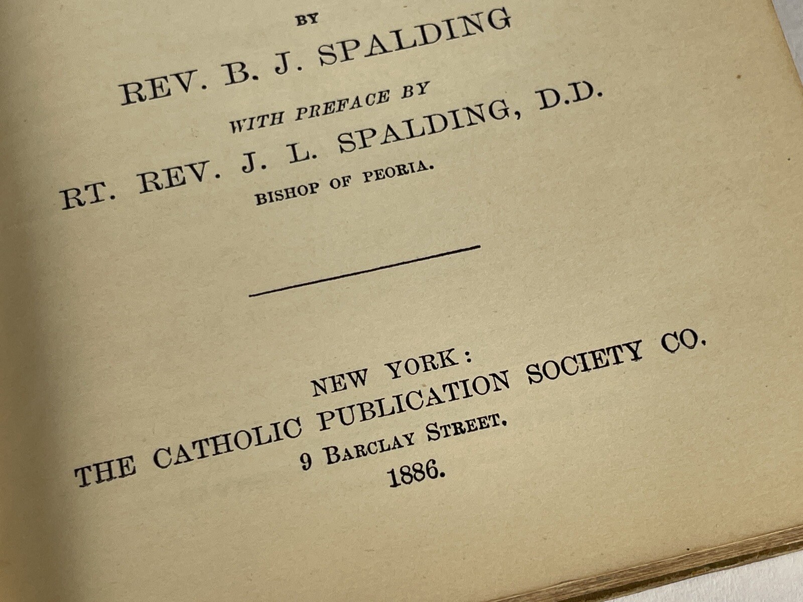 The History of the Church of God 1886 Bible History Hardcover Book Spalding