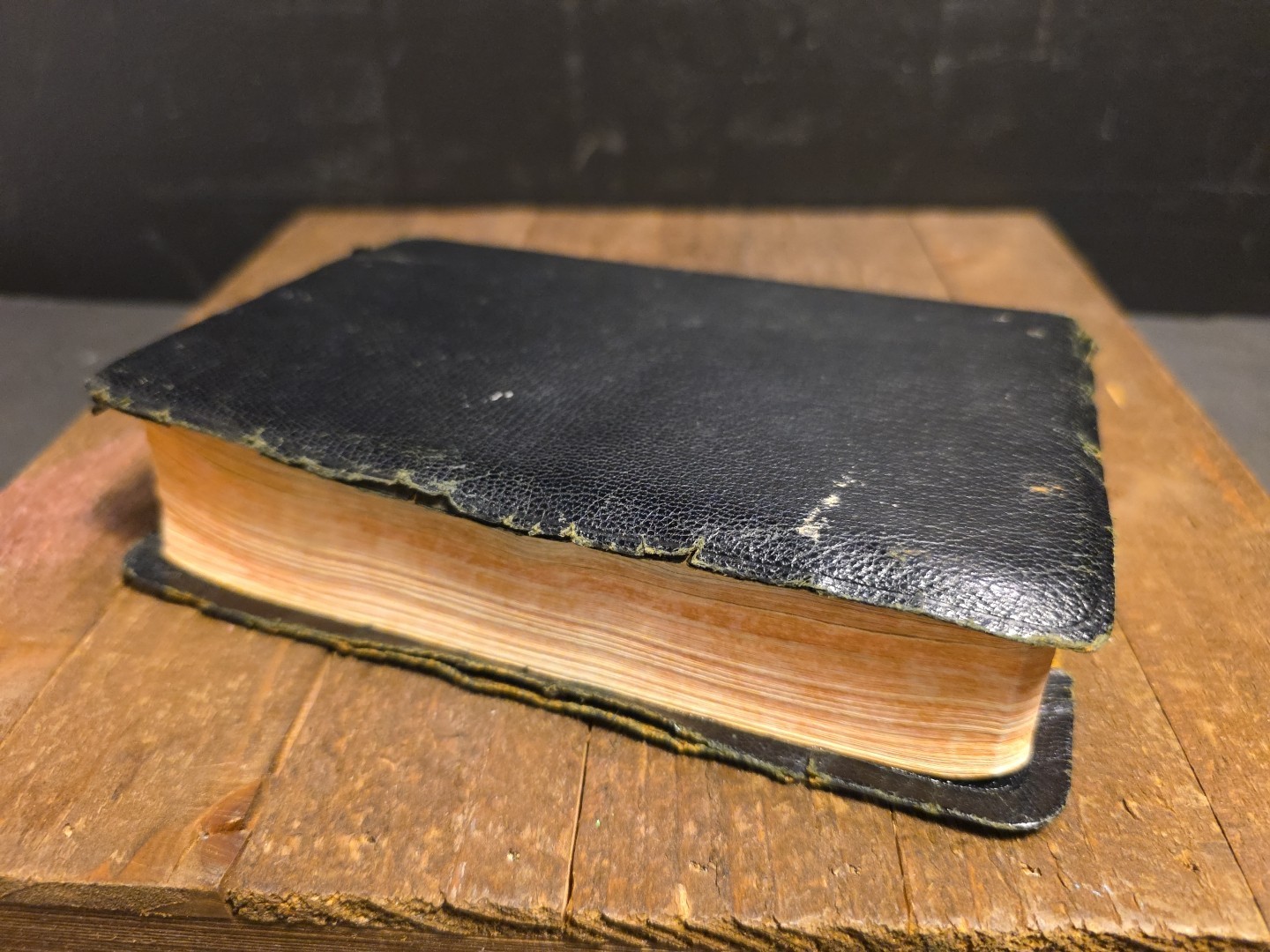 Holy Bible Self-Pronouncing Edition Leather Black World Publishing Company 1960s