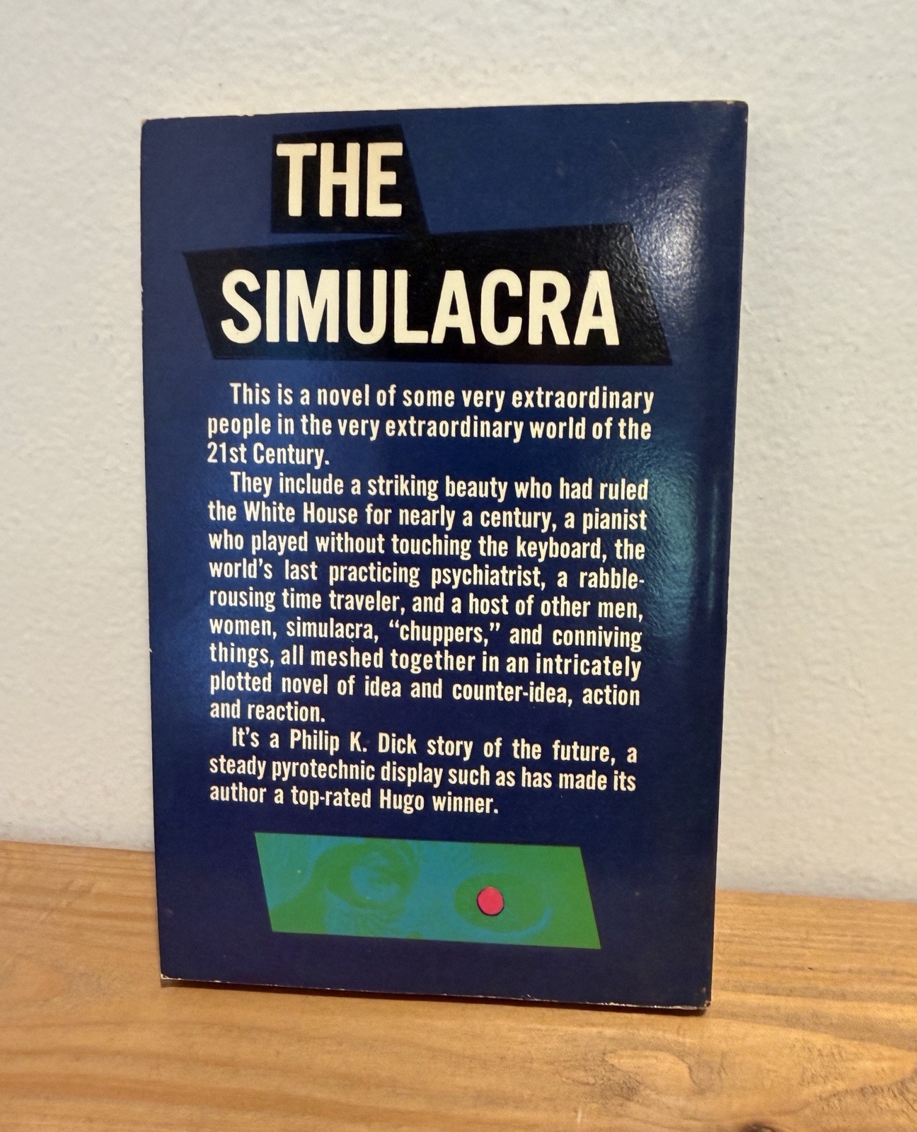 Philip K DICK / The Simulacra PB 1st Edition 1964 Cover Art: Ed Emshwiller