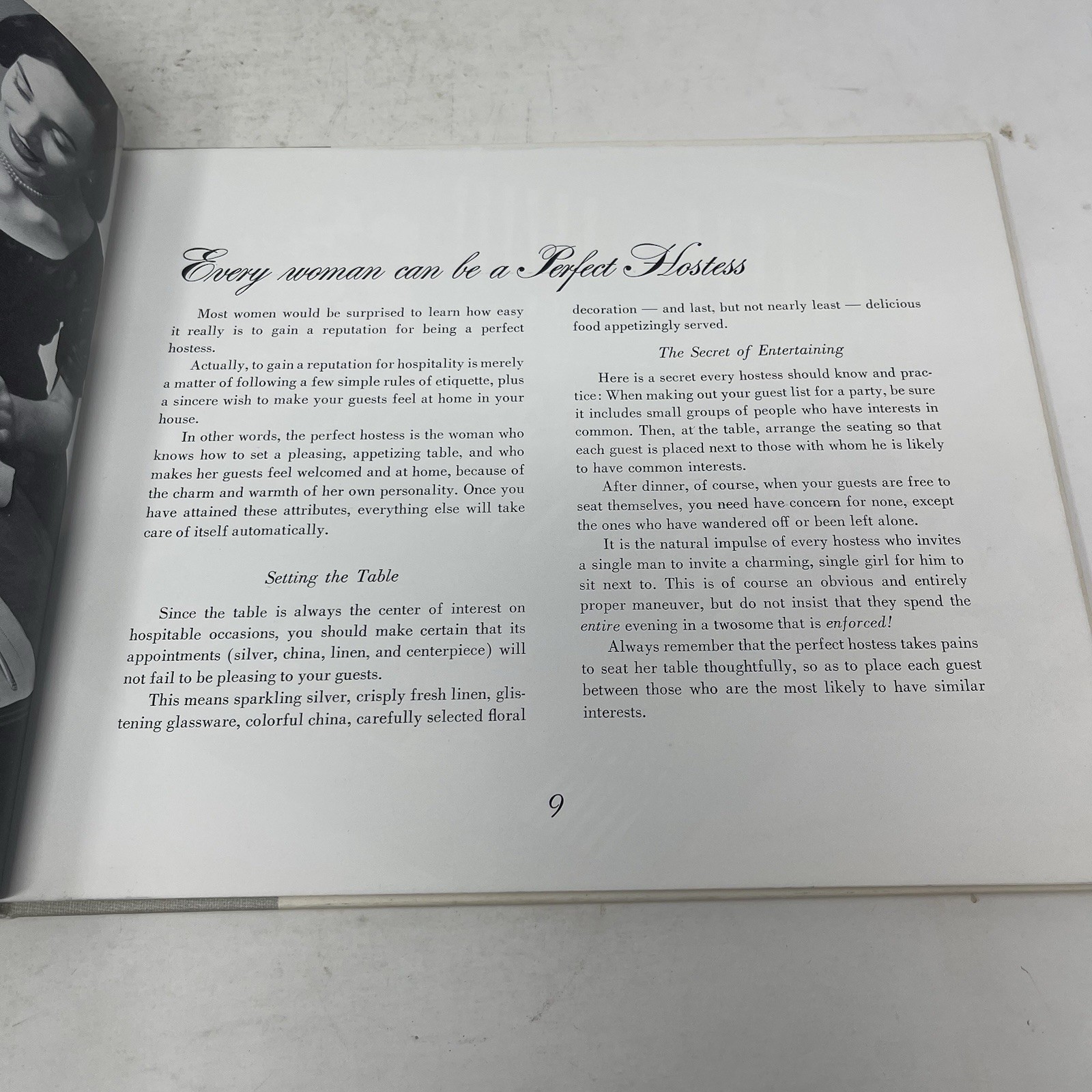 Your Reference Book of Silver Etiquette Emily Post 1953 HC 1st Edition Vintage
