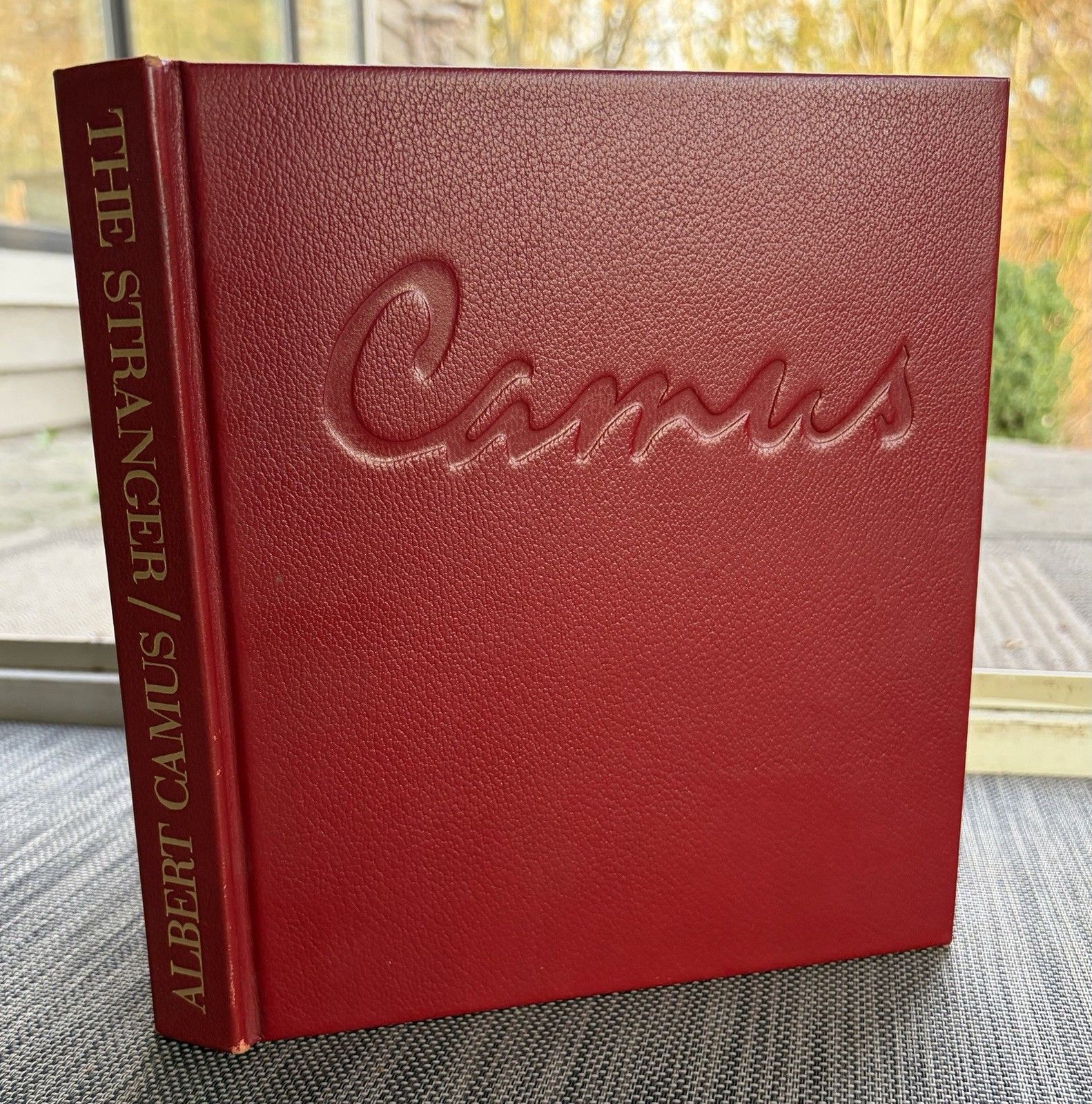 Albert Camus The Stranger SIGNED Daniel Maffia Limited Editions Club 1971 LEC