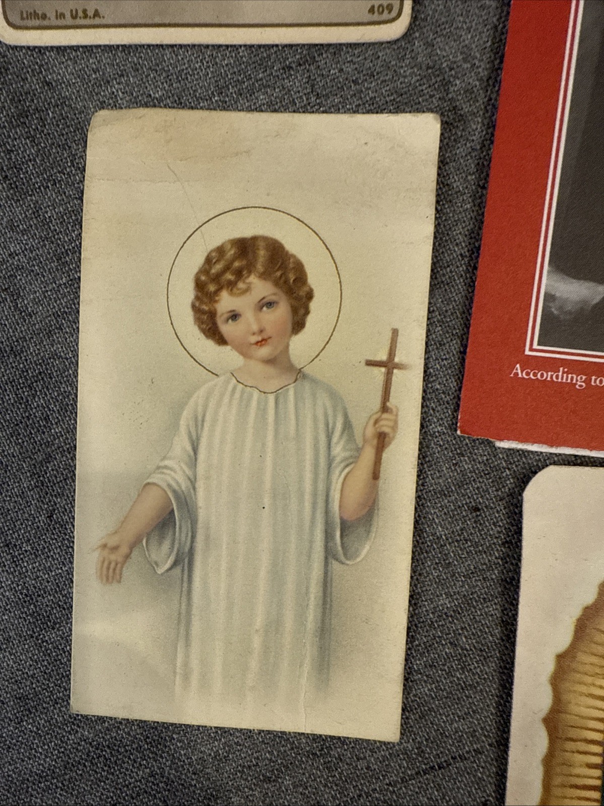 1948 Saint Mary My Everyday Missal & Heritage Benzinger Bros, Inc Plus Xtras