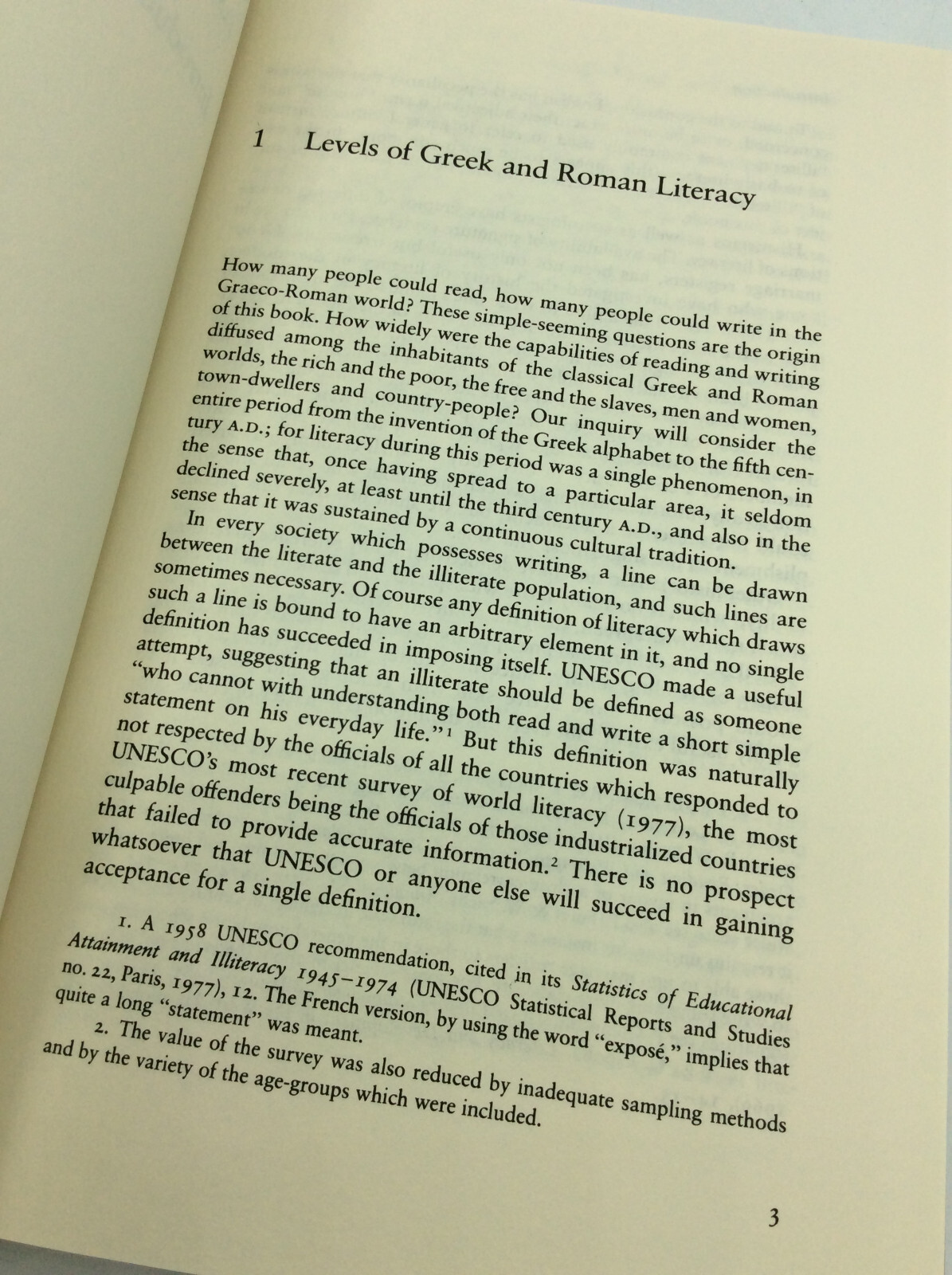ANCIENT LITERACY by William V. Harris – 1989 – classical – dustjacket