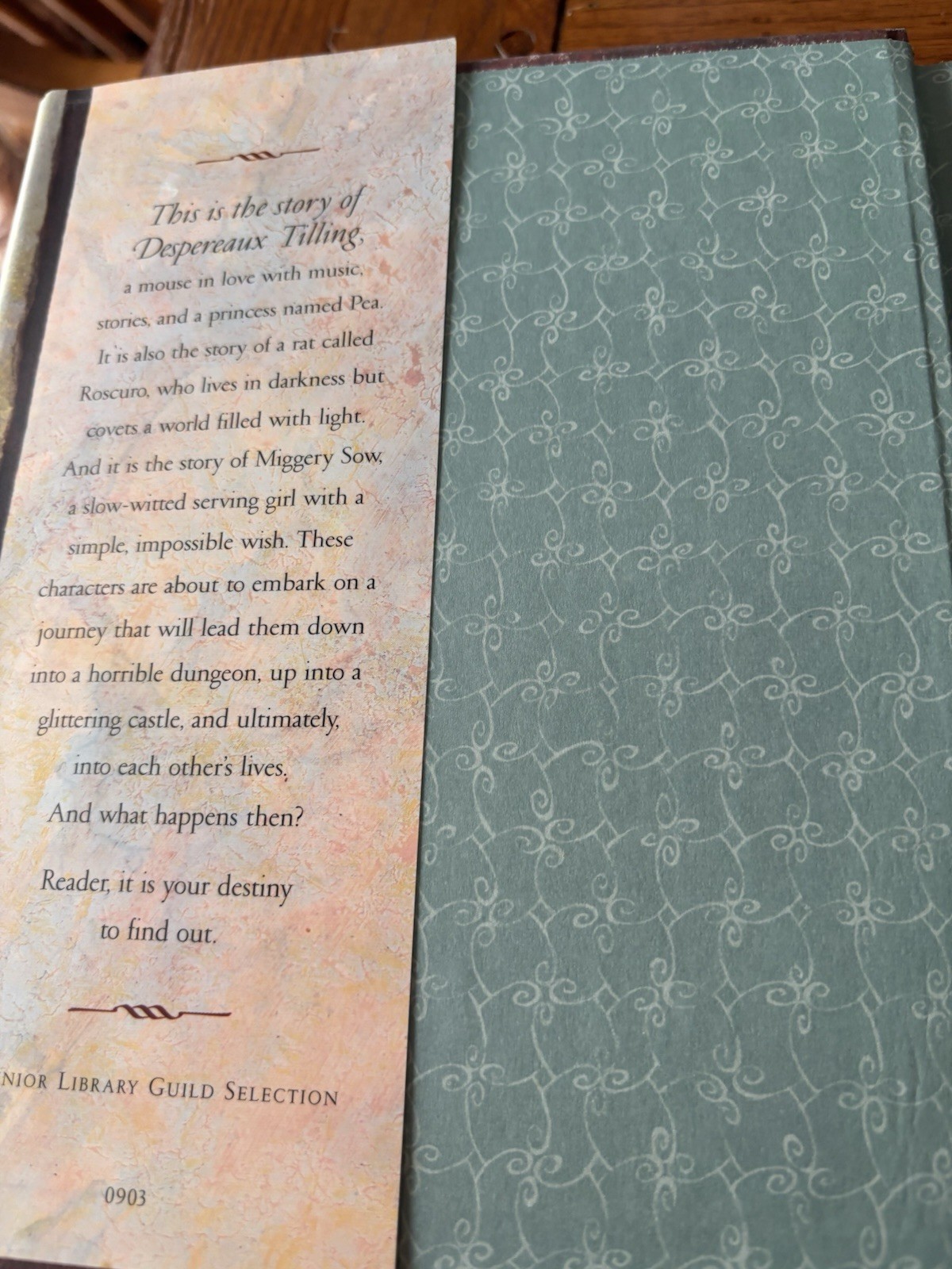 RARE SIGNED!! Tale of Despereaux by Kate DiCamillo. VG+/VG+. 1st/1st!