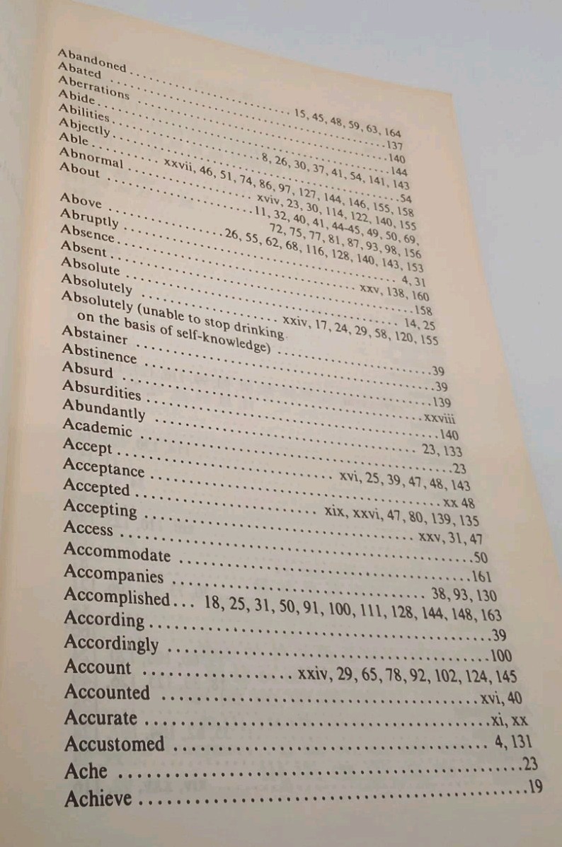 Vintage Twelve Steps and Twelve Traditions Alcoholics Anonymous First Edition