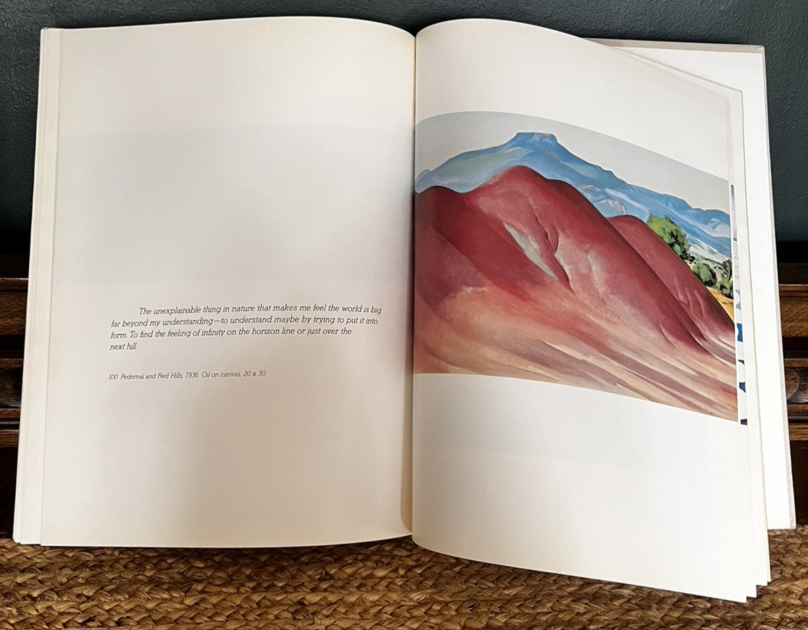 1st ED (NO Dust Jacket) Georgia O’Keeffe Viking Press NY 1976 “The Viking Book”