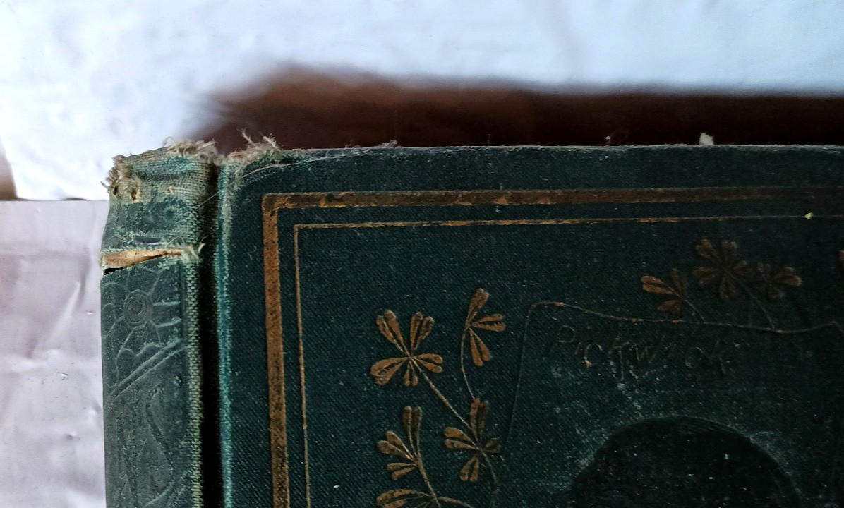 Collier’s Unabridged Edition The Works of Charles Dickens 1870 Vols 1 & 3 Books