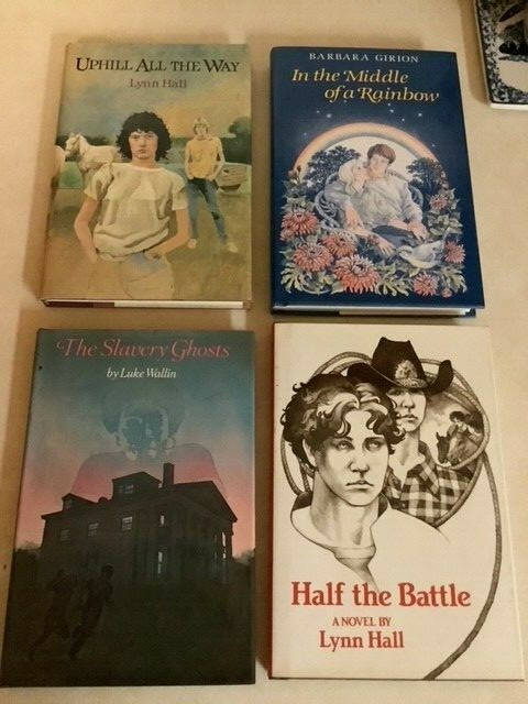 25 Teen Young Adult Hardcover Books 1980s Atheneum Unread Condition w/ Jackets