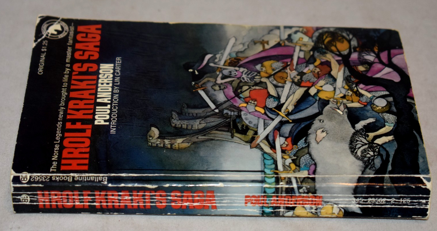 Hrolf Kraki’s Saga by Poul Anderson Vintage Adult Fantasy 1973 First Printing PB