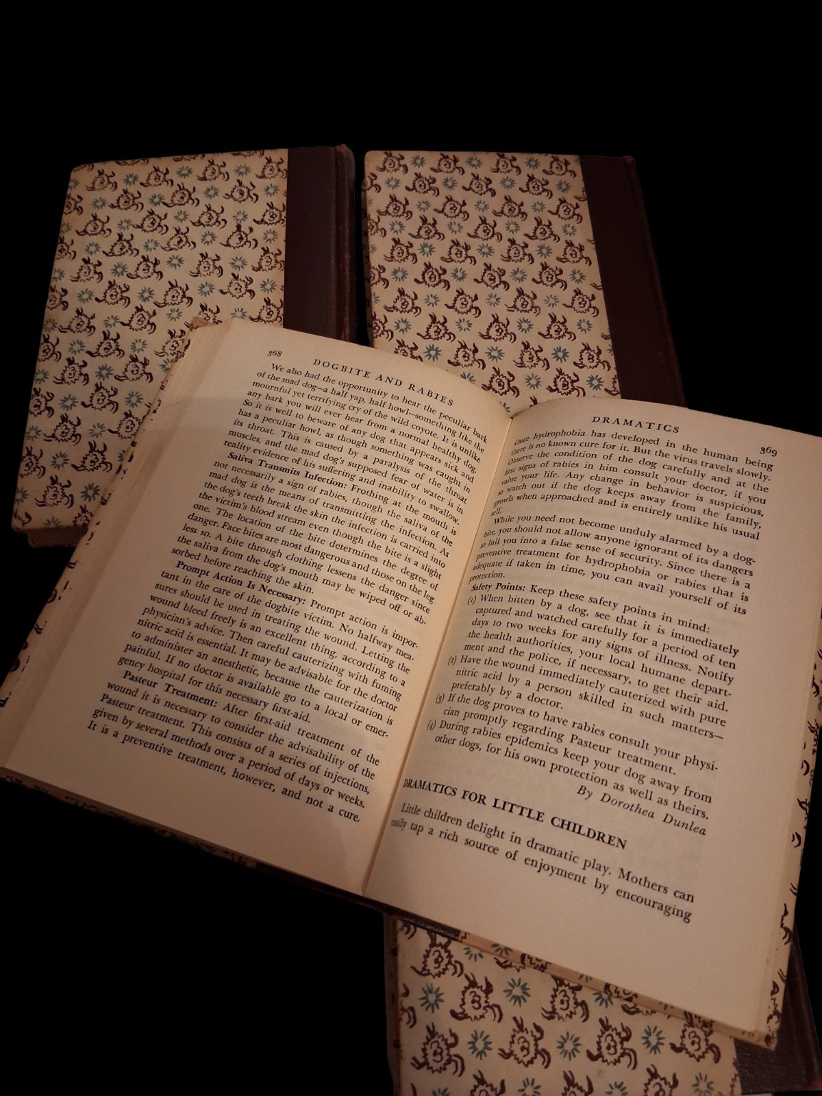 Vintage 1952 Set of 4 Mother’s Encyclopedia Books