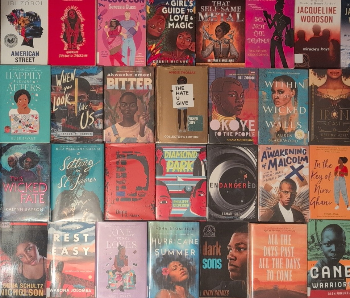 RANDOM MIX Lot of 6 Teen YA African American Black Romance Mystery Drama Books