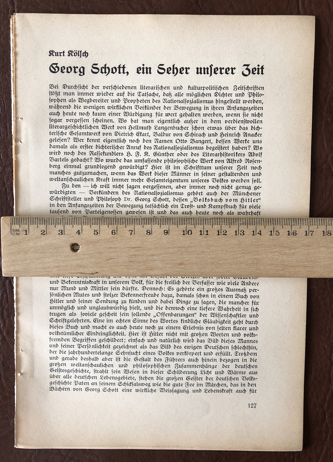 Georg Schott 1937 Ernst Moritz Mungenast, Alfred Huggenberger, Wilhelm Michel 1368