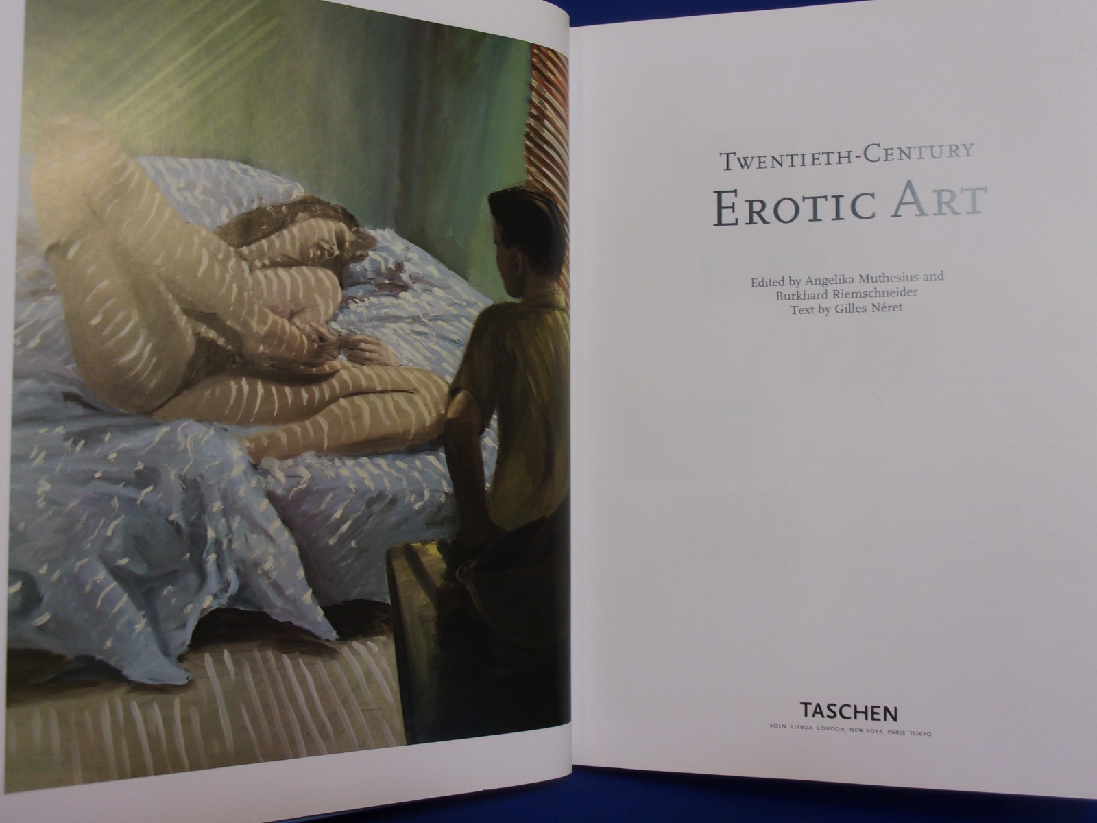 20th CENTURY EROTIC ART, by Muthesius & Neret. Taschen, Cologne, 1998, Folio, DJ