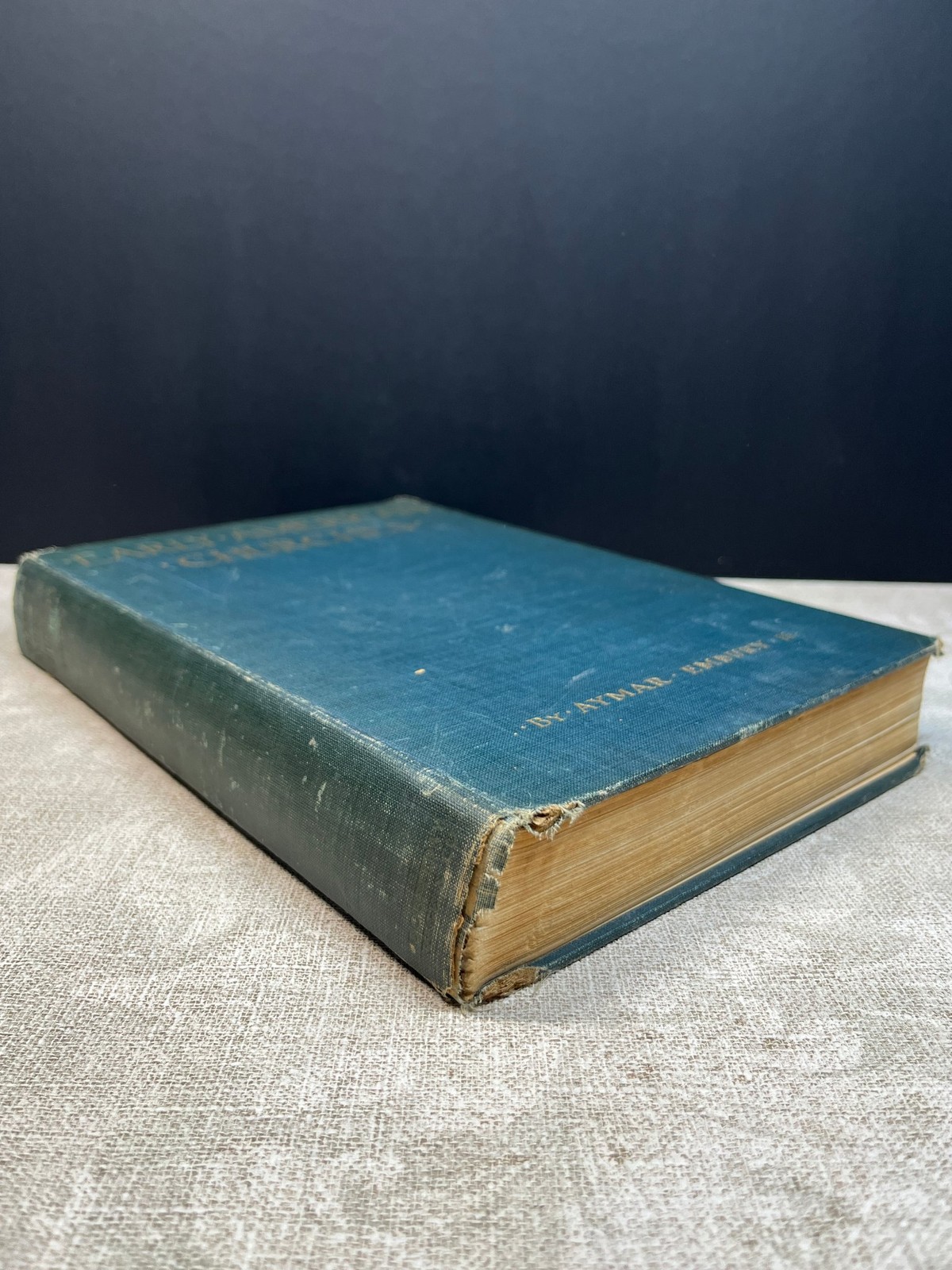 1914 Early American Churches by Aymar Embury II Hardcover