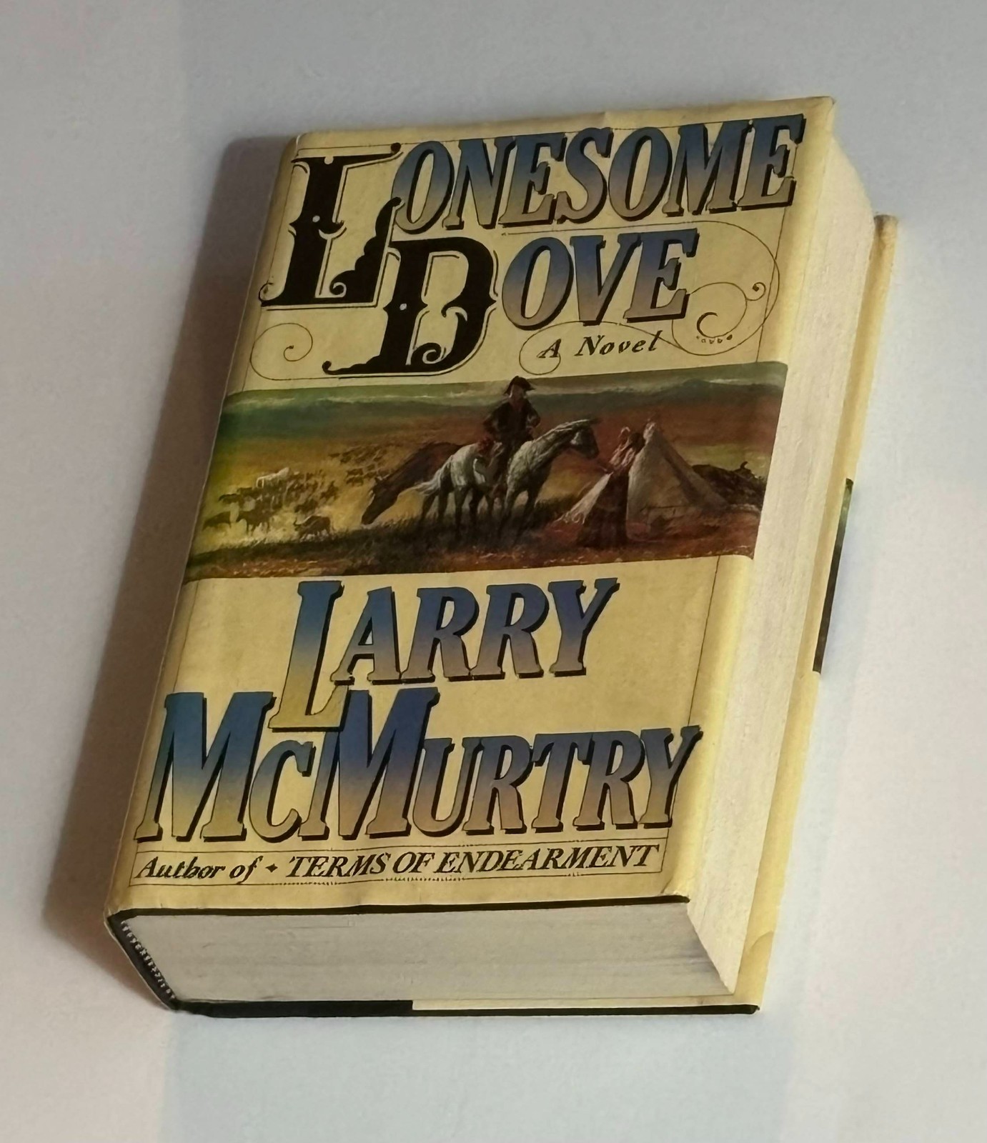 Lonesome Dove Larry McMurtry 1st Edition/1st Printing 1985 HC DJ Page 621 Error