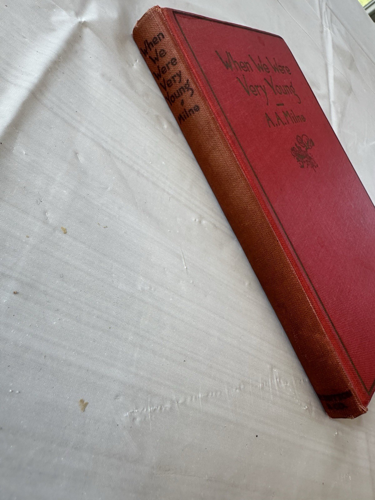 Antique “When We Were Very Young “ A.A. Milne Book