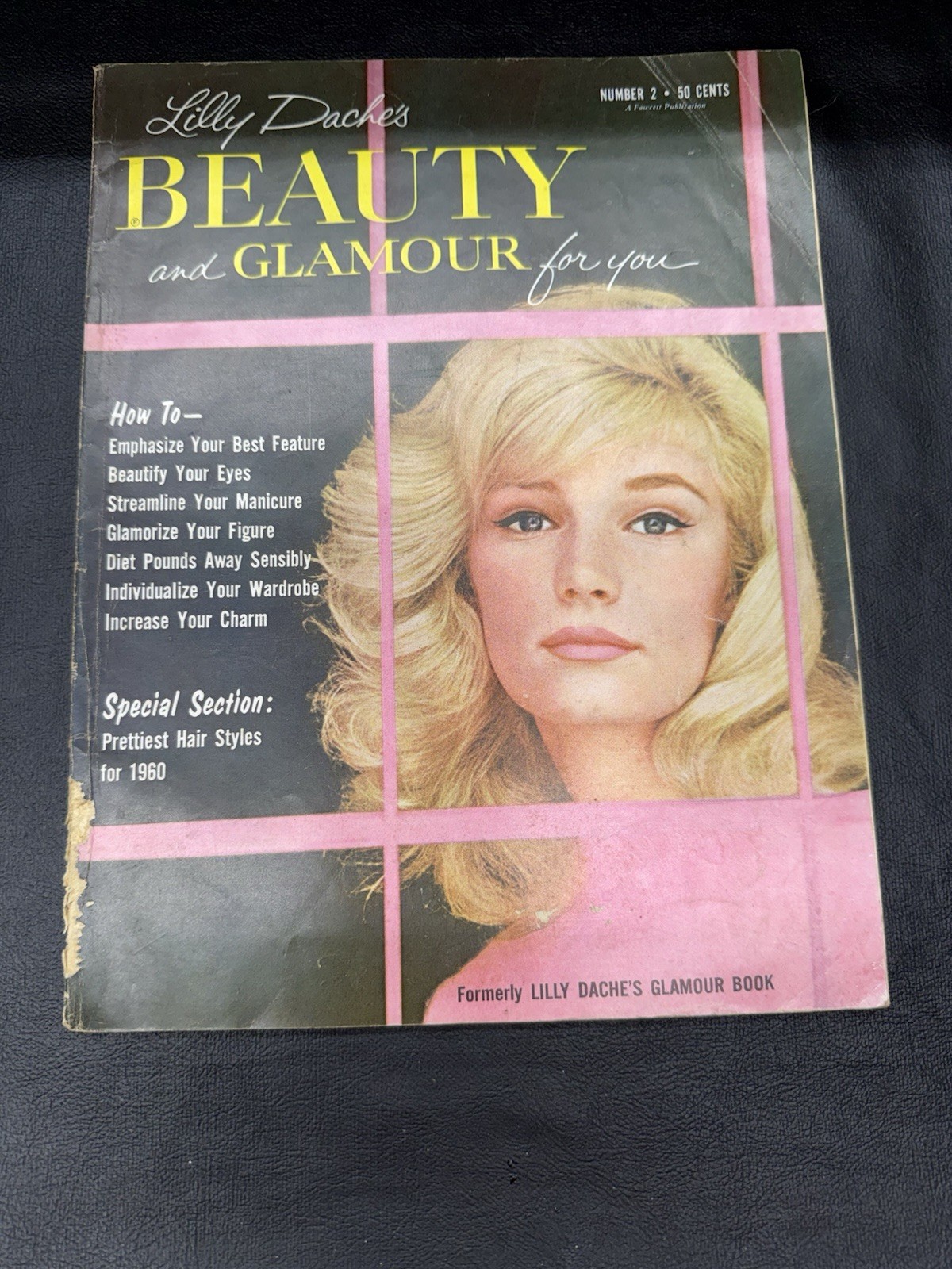 Vintage Lily Dache’s Beauty And Glamour For You Magazine 1960 Fashion Beauty Ads