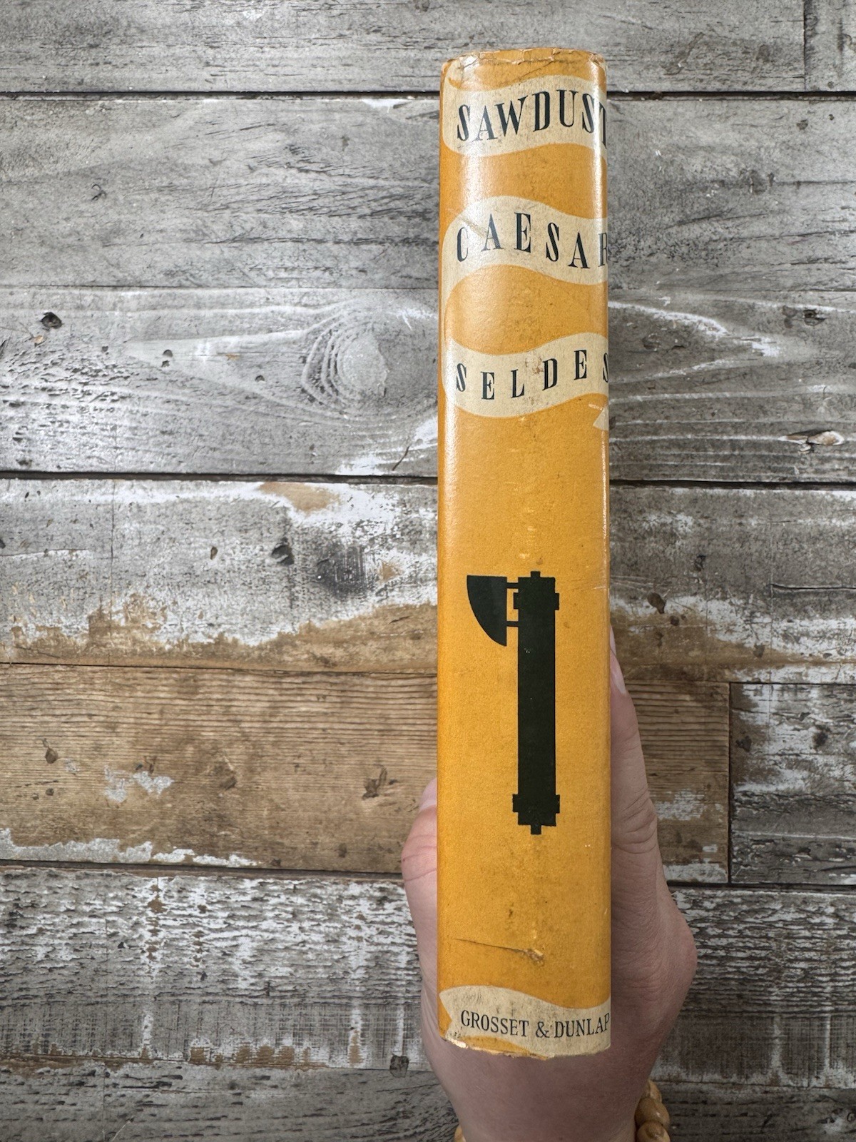 1935 Vintage Political History Book “Sawdust Caesar” Seldes, Dust Jacket
