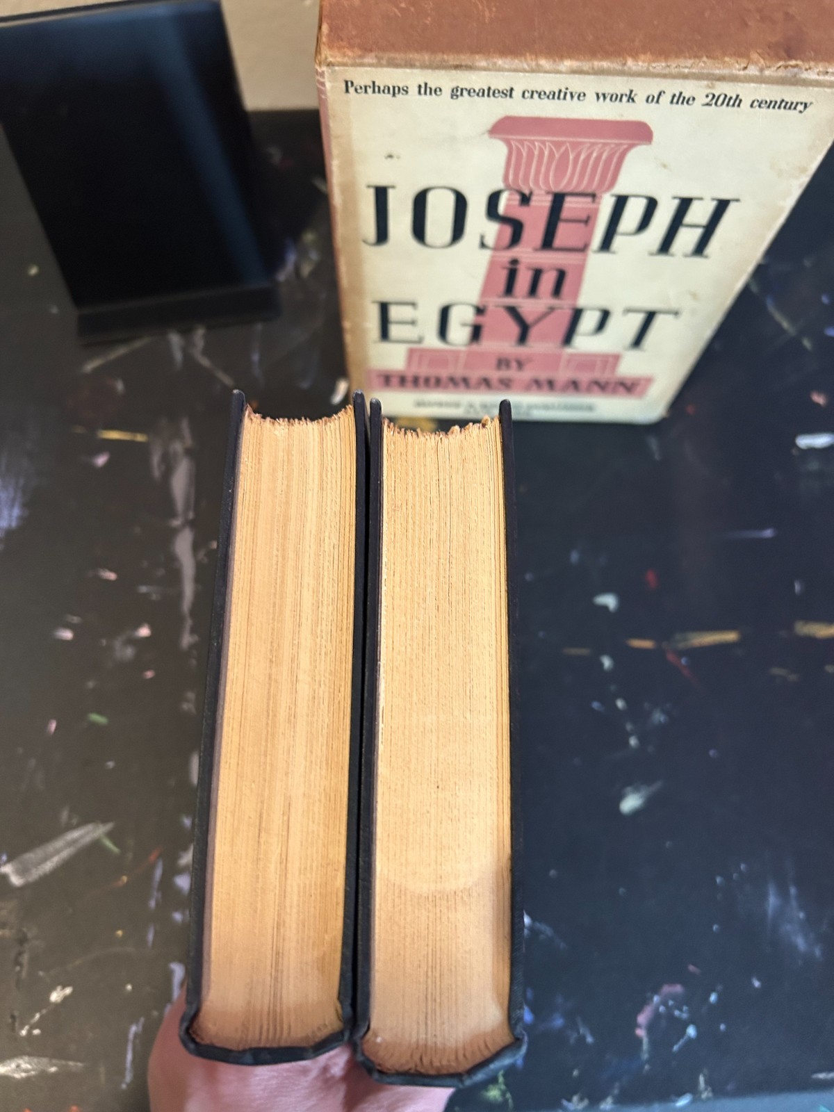 Joseph in Egypt: Thomas Mann: 1938 HC Set 1st Edition w/original slipcase