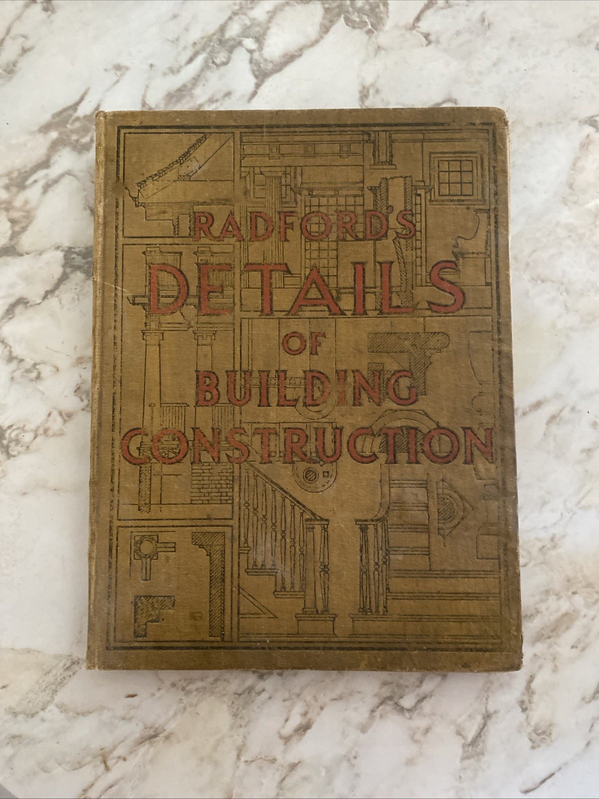 Radford’s Details of Building Construction 185 Plates 1911 Antique Architecture