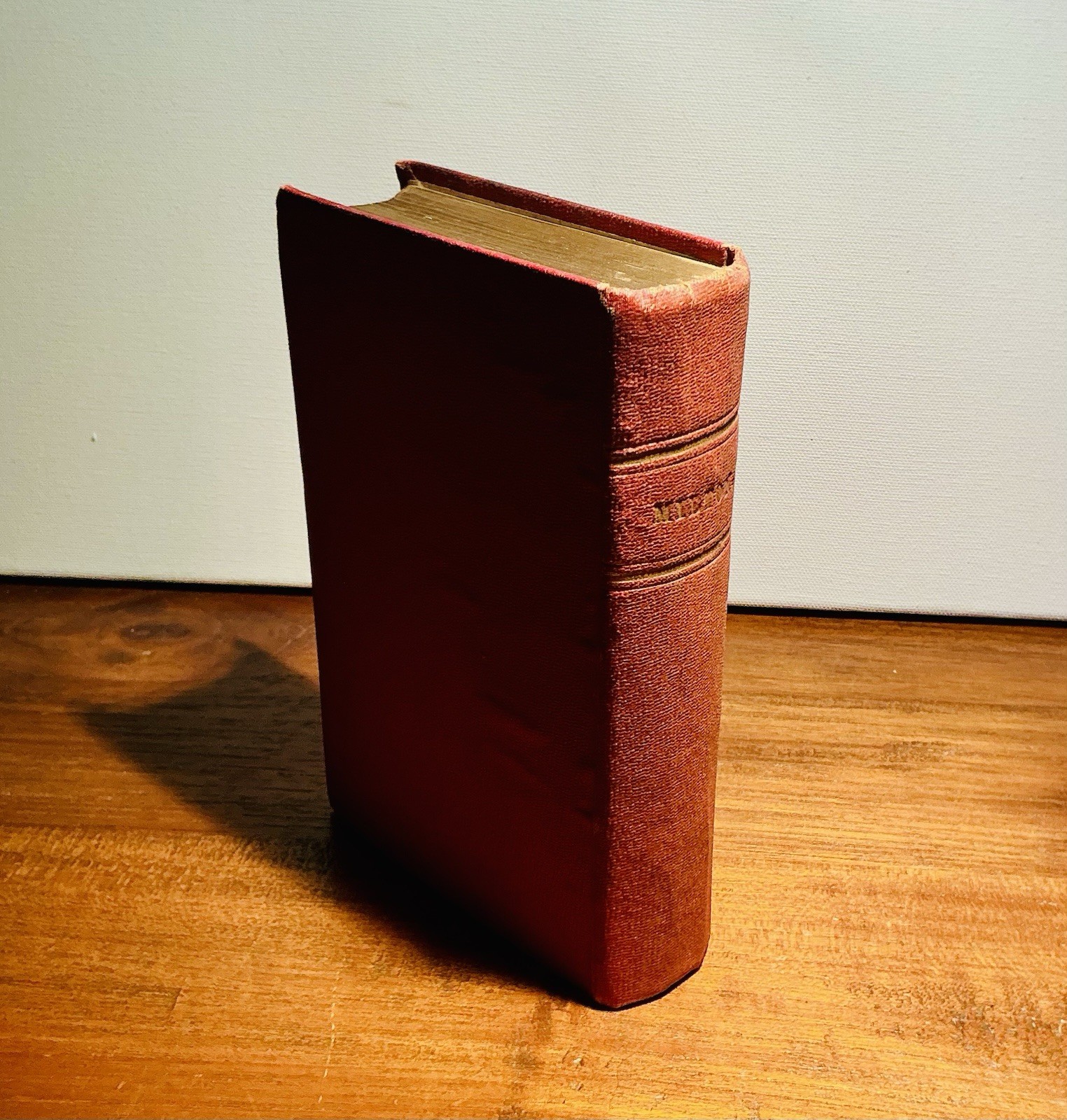 THE POETICAL WORKS OF JOHN MILTON PARADISE LOST POEMS MEMOIR Vintage 1800’s HC