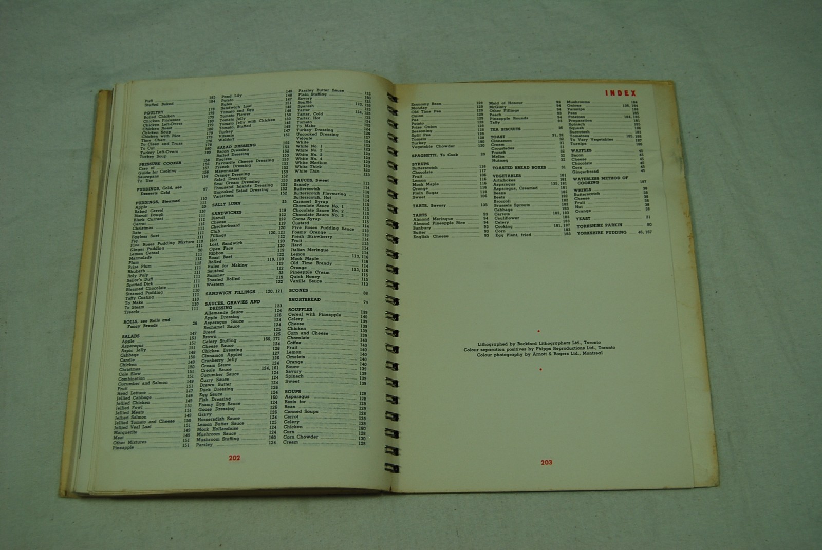 A Guide to Good Cooking Spiral Bound Paperback Book with Five Roses Flour 1962