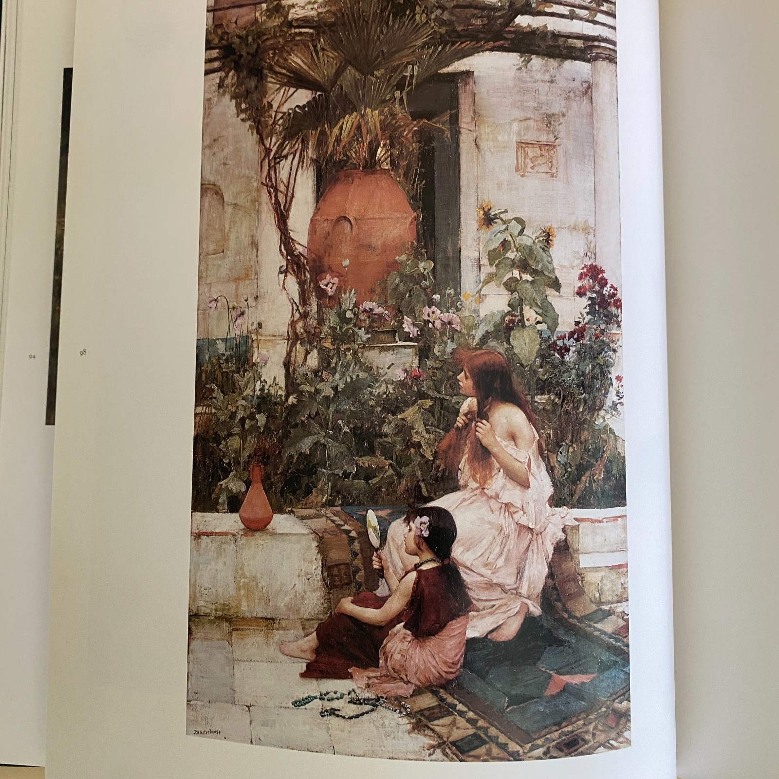 J.W. Waterhouse Phaidon 2002 Hardcover Oversized Illustrated Art Book