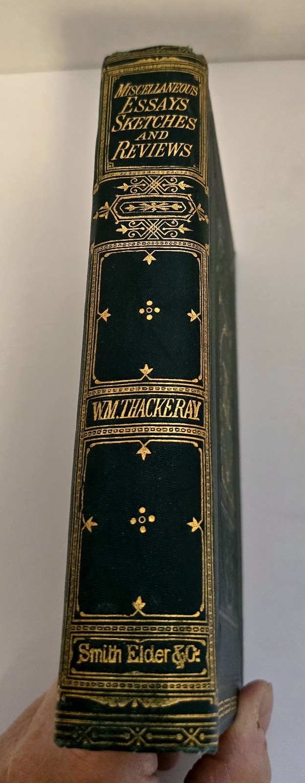 1869 UNCUT William Makepeace Thackeray Miscellaneous Essays Sketches and Reviews