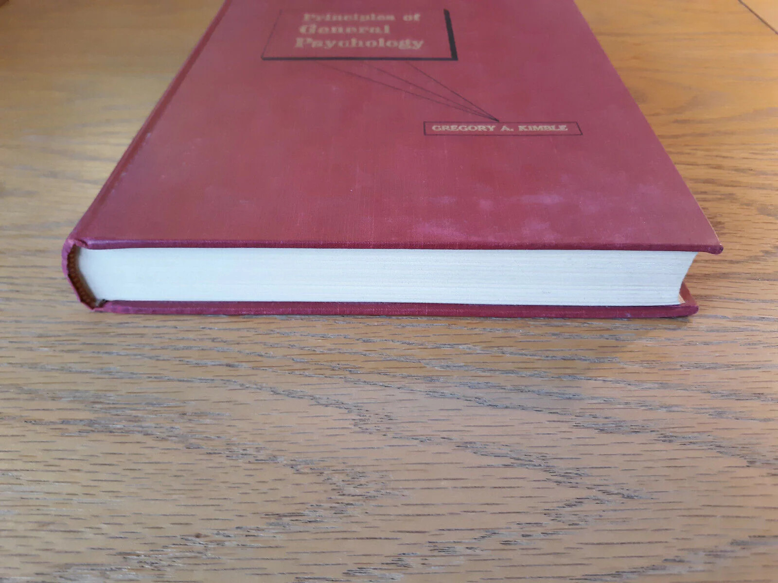 Principles Of General Psychology Gregory A Kimble 1956 Hardcover Ronald Press