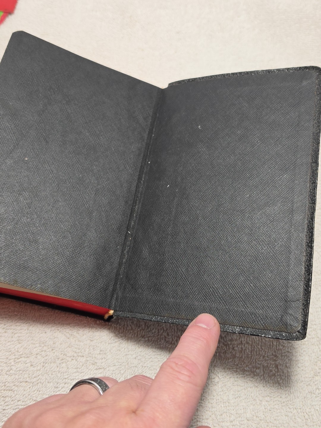Maryknoll Missal Roman Catholic Book Vintage 1965 Ephemera Black Bonded Leather