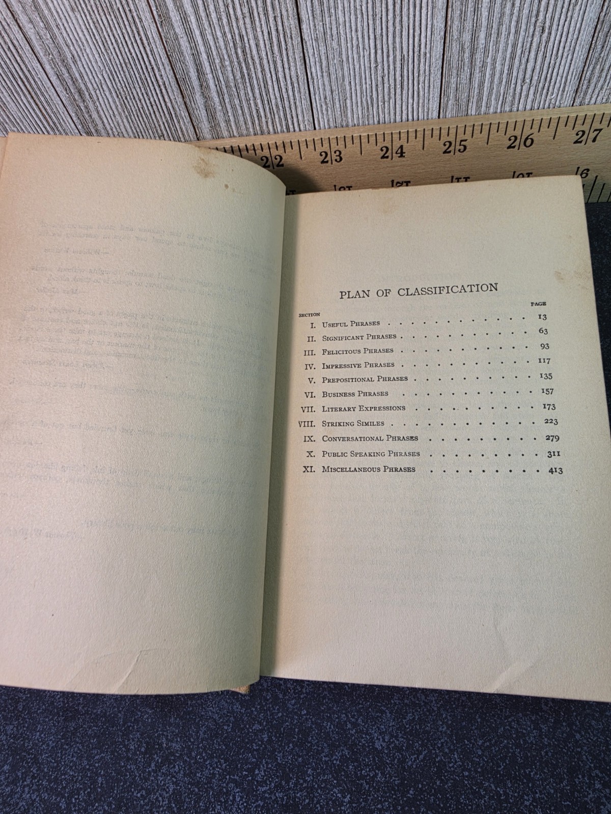 VTG 1917 Book “Fifteen Thousand Useful Phrases “by Greenville Kleiser 16th Edit.