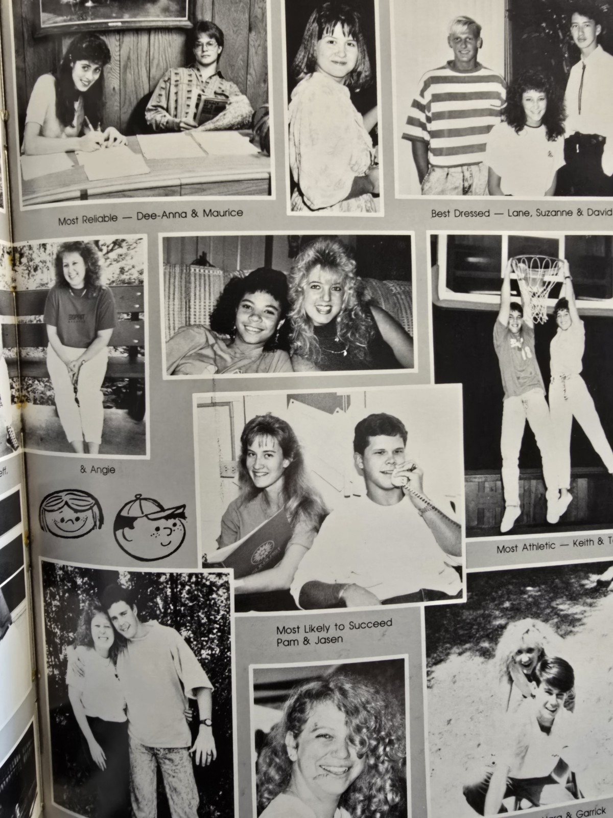 Pinelogue Christian Home Bible Yearbook 1989-90 Vol 41, Mt Dora Life, School Day